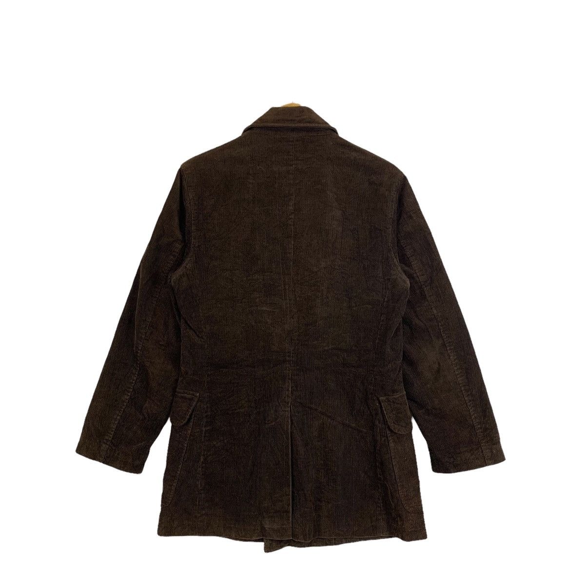 DKNY Vintage Donna Karan New York DKNY Coduroy Peacoat Jacket Size US S / EU 44-46 / 1 - 2 Thumbnail