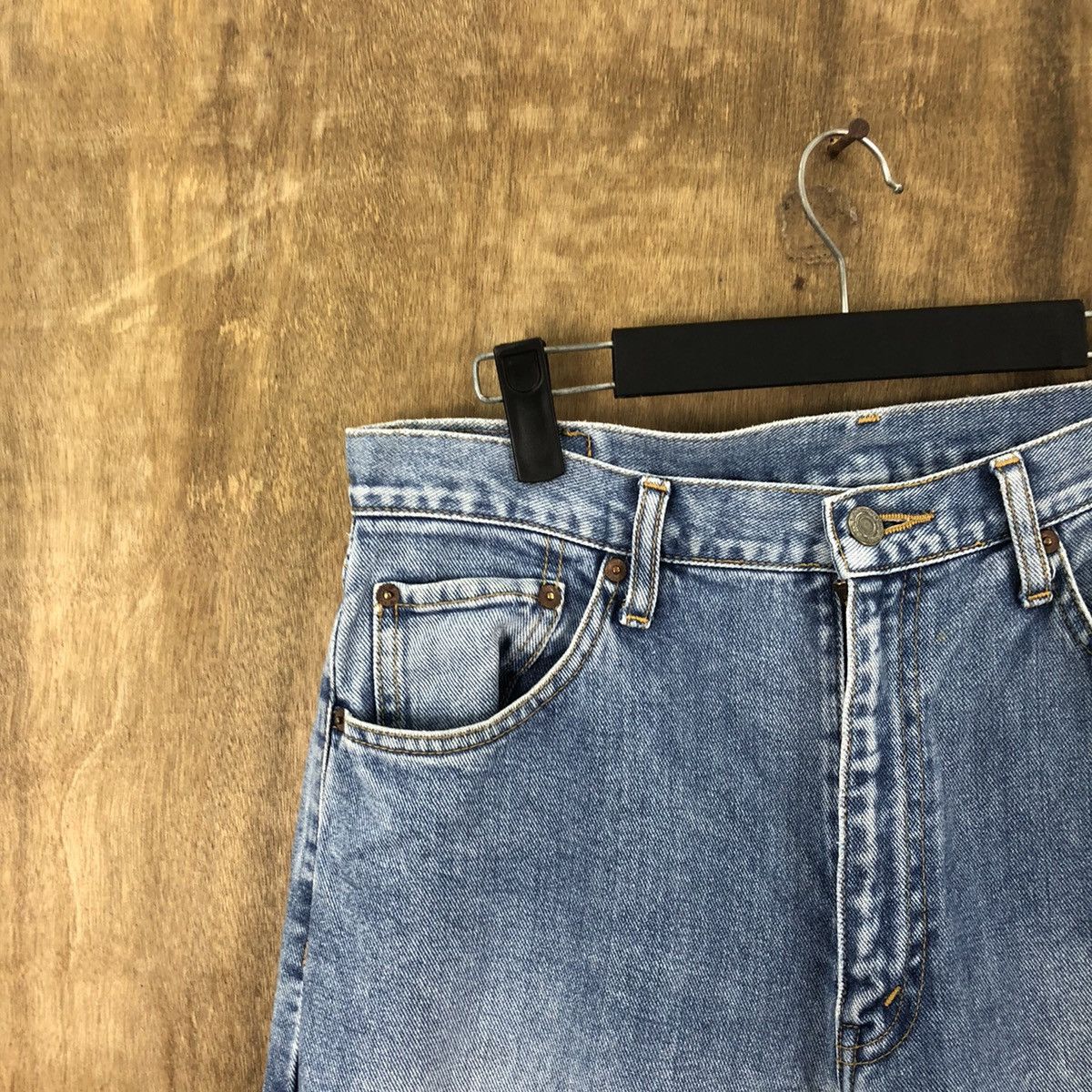 Japanese Brand Vintage Villand faded Blue jeans denim pants # 010 Size US 30 / EU 46 - 4 Thumbnail