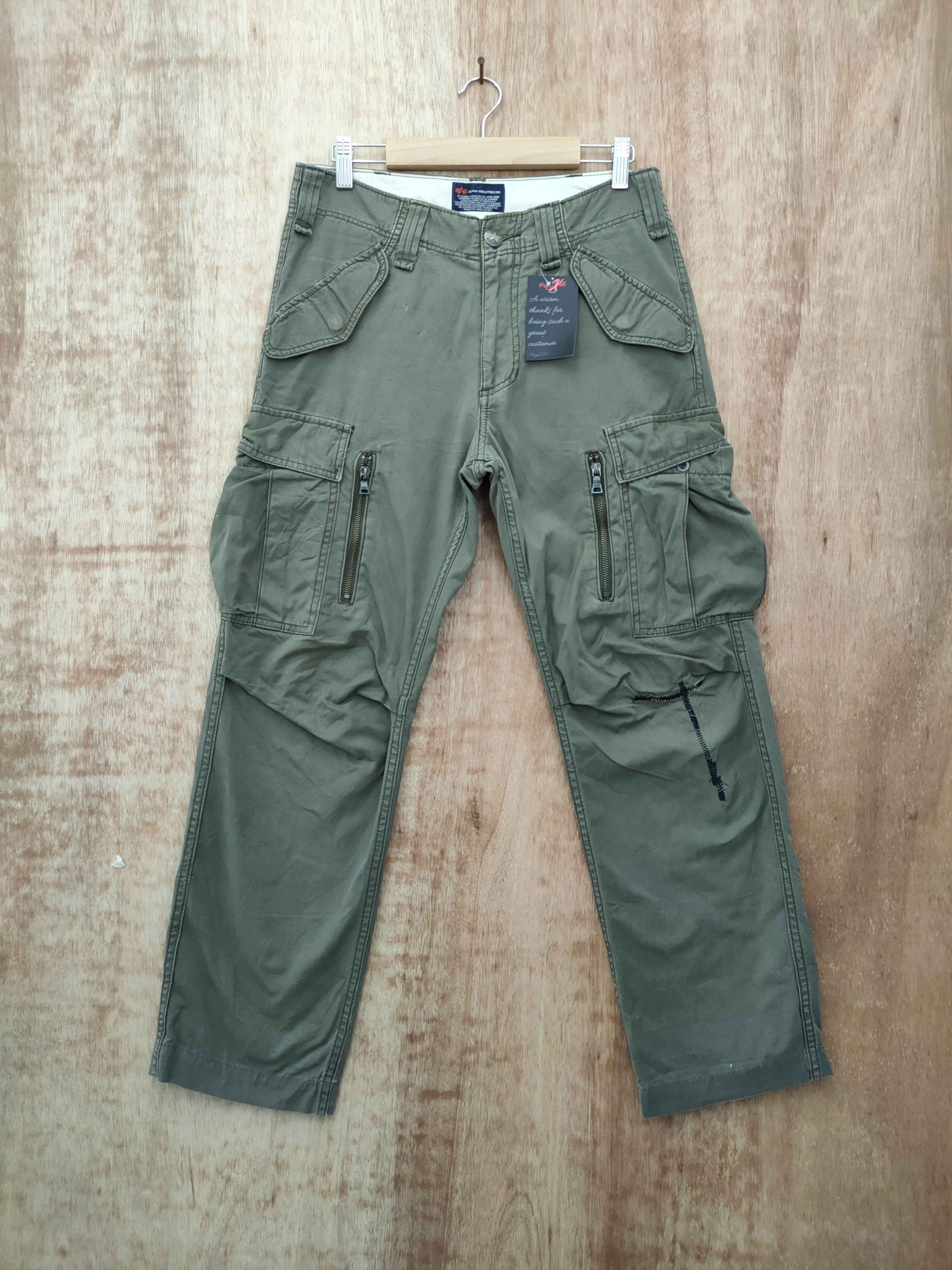 Alpha Industries DL Alpha Industries cargo tactical multipocket pants #46-020 Size US 29 - 1 Thumbnail
