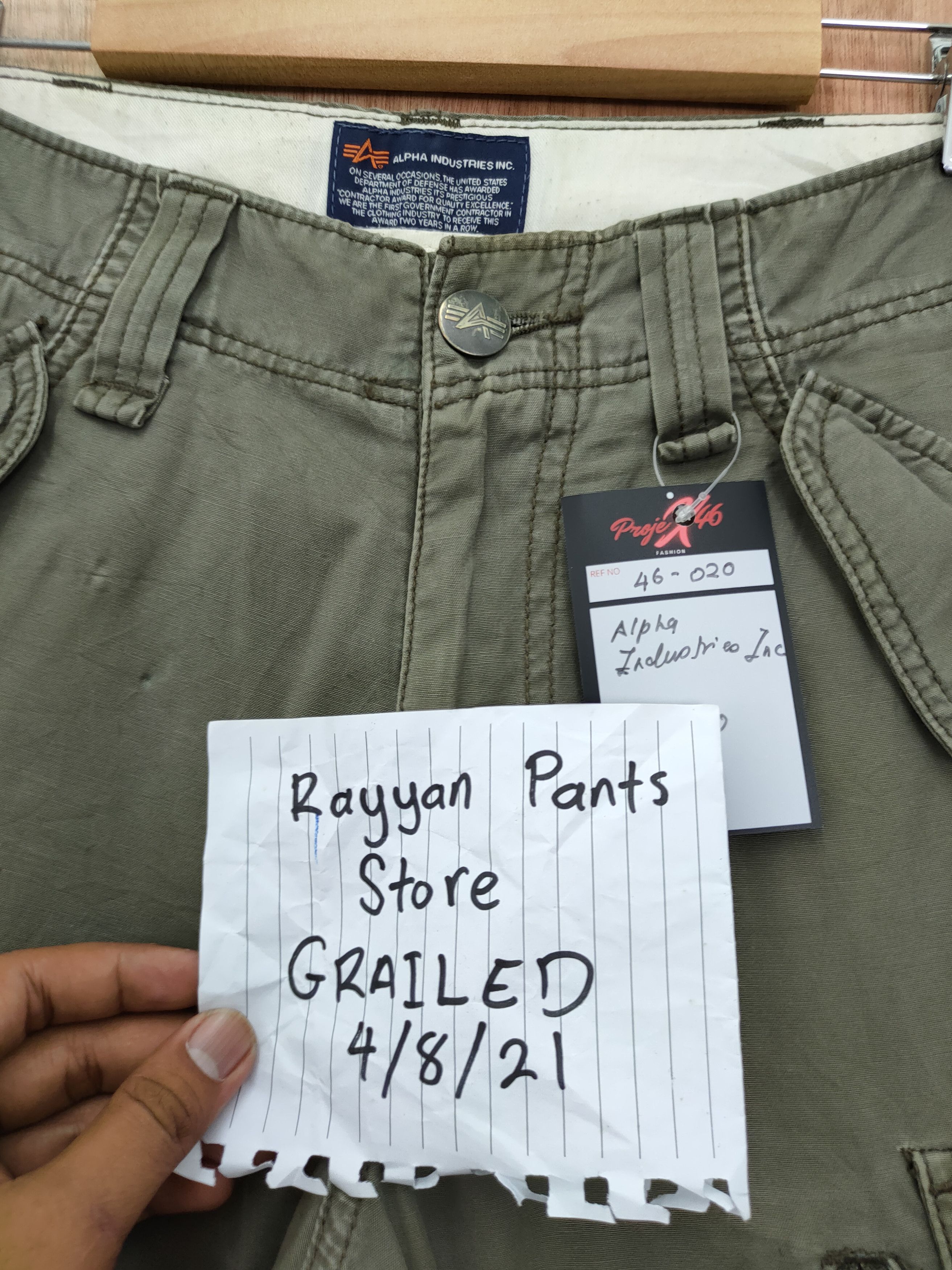 Alpha Industries DL Alpha Industries cargo tactical multipocket pants #46-020 Size US 29 - 6 Thumbnail