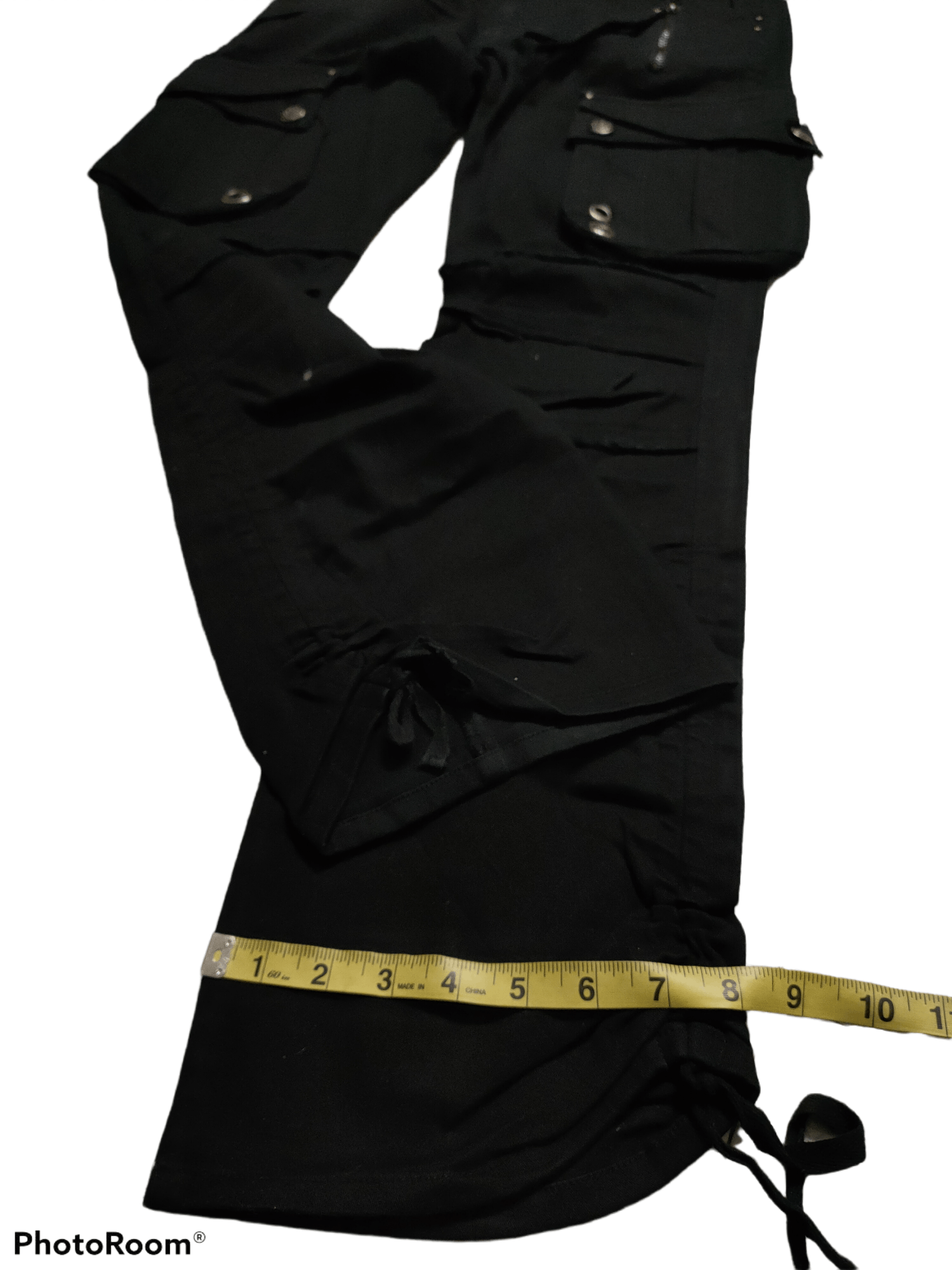 Japanese Brand Black Pant Multipocket Design x Punk Cargo Pant Size US 30 / EU 46 - 9 Thumbnail