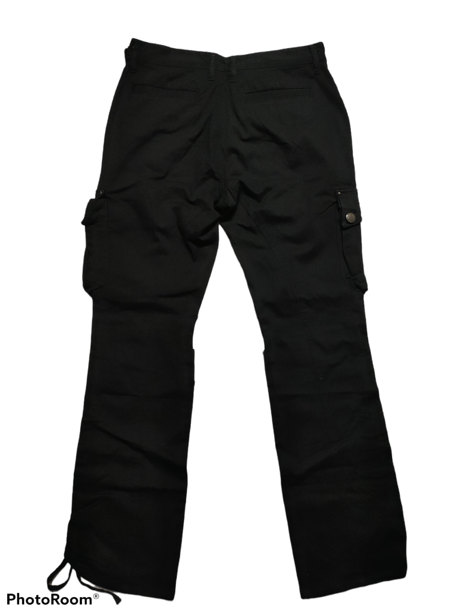 Japanese Brand Black Pant Multipocket Design x Punk Cargo Pant Size US 30 / EU 46 - 2 Thumbnail