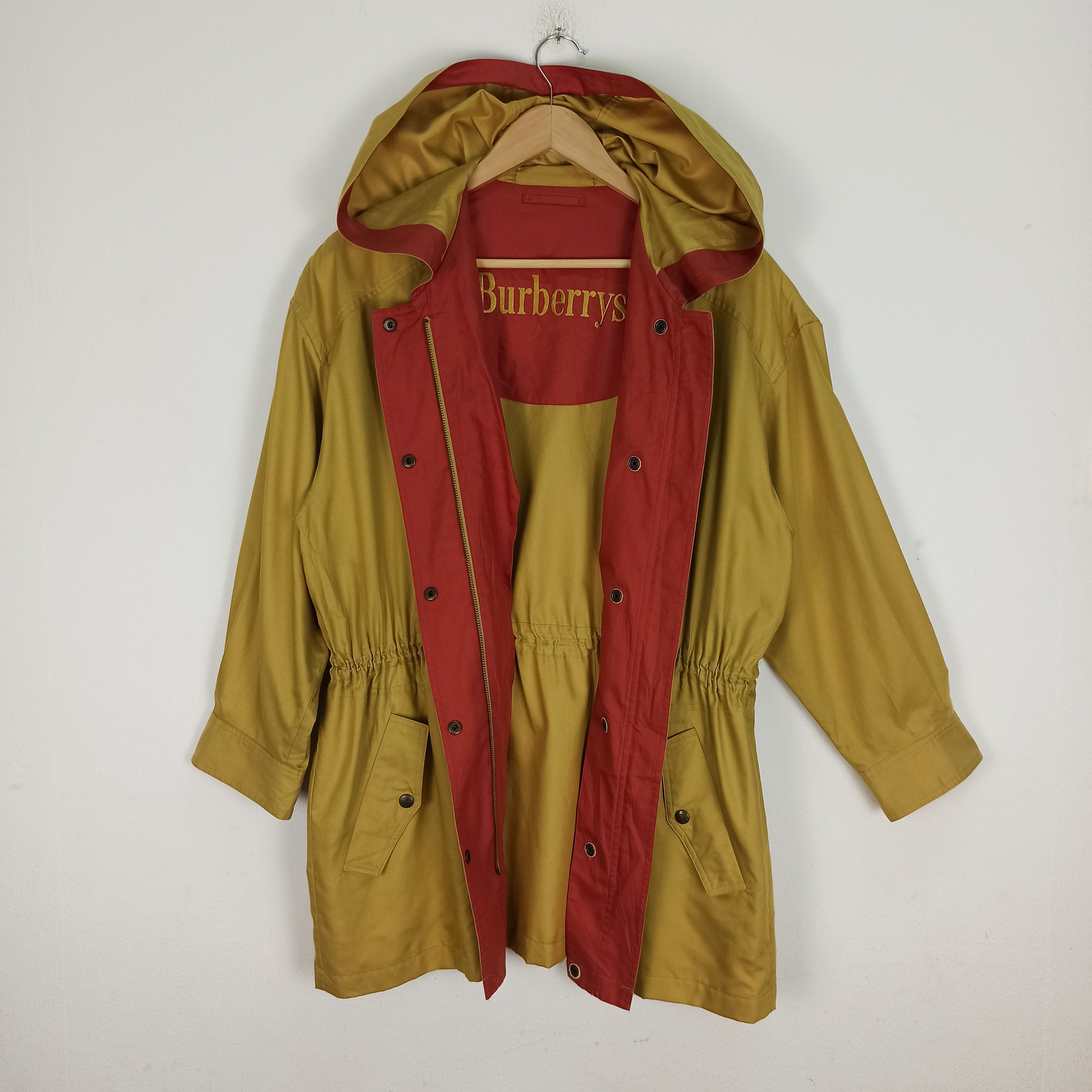 Burberry Vintage Burberry Hoodie Parka Jacket Women Size L / US 10 / IT 46 - 2 Thumbnail