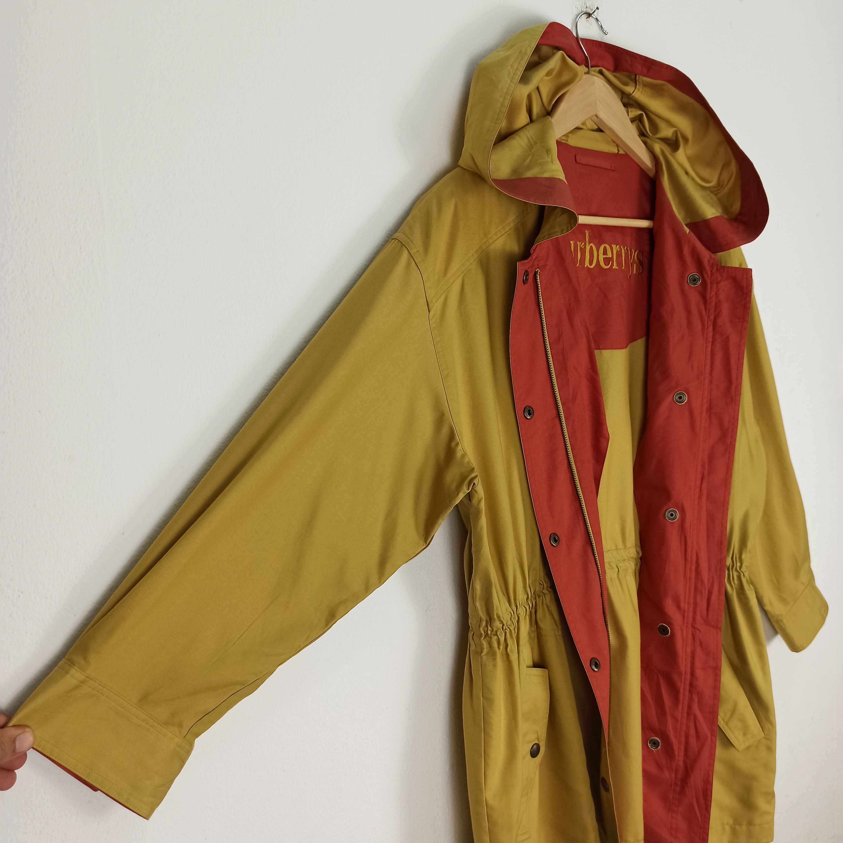 Burberry Vintage Burberry Hoodie Parka Jacket Women Size L / US 10 / IT 46 - 4 Thumbnail