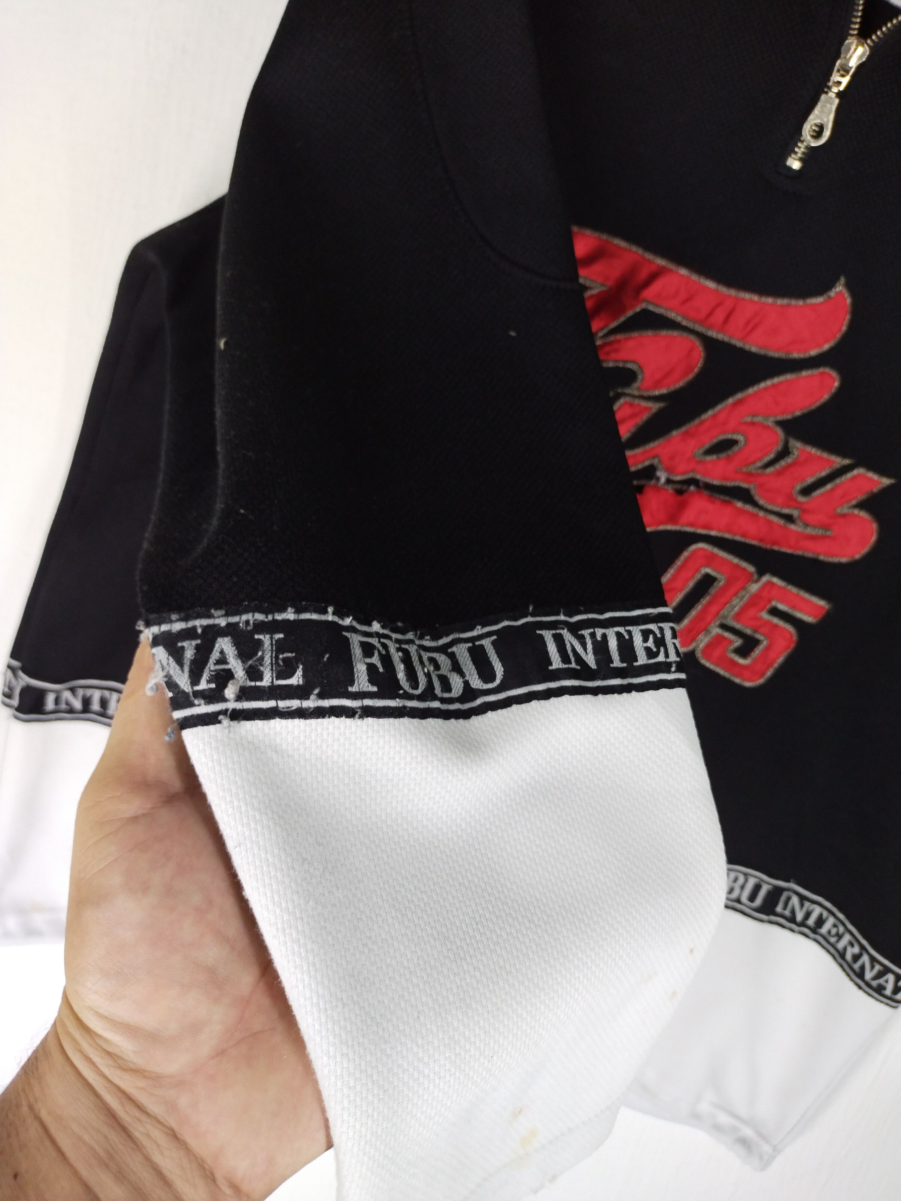 Fubu VINTAGE FUBU EMBROIDERY HALF ZIPPER JACKET Size US M / EU 48-50 / 2 - 5 Thumbnail