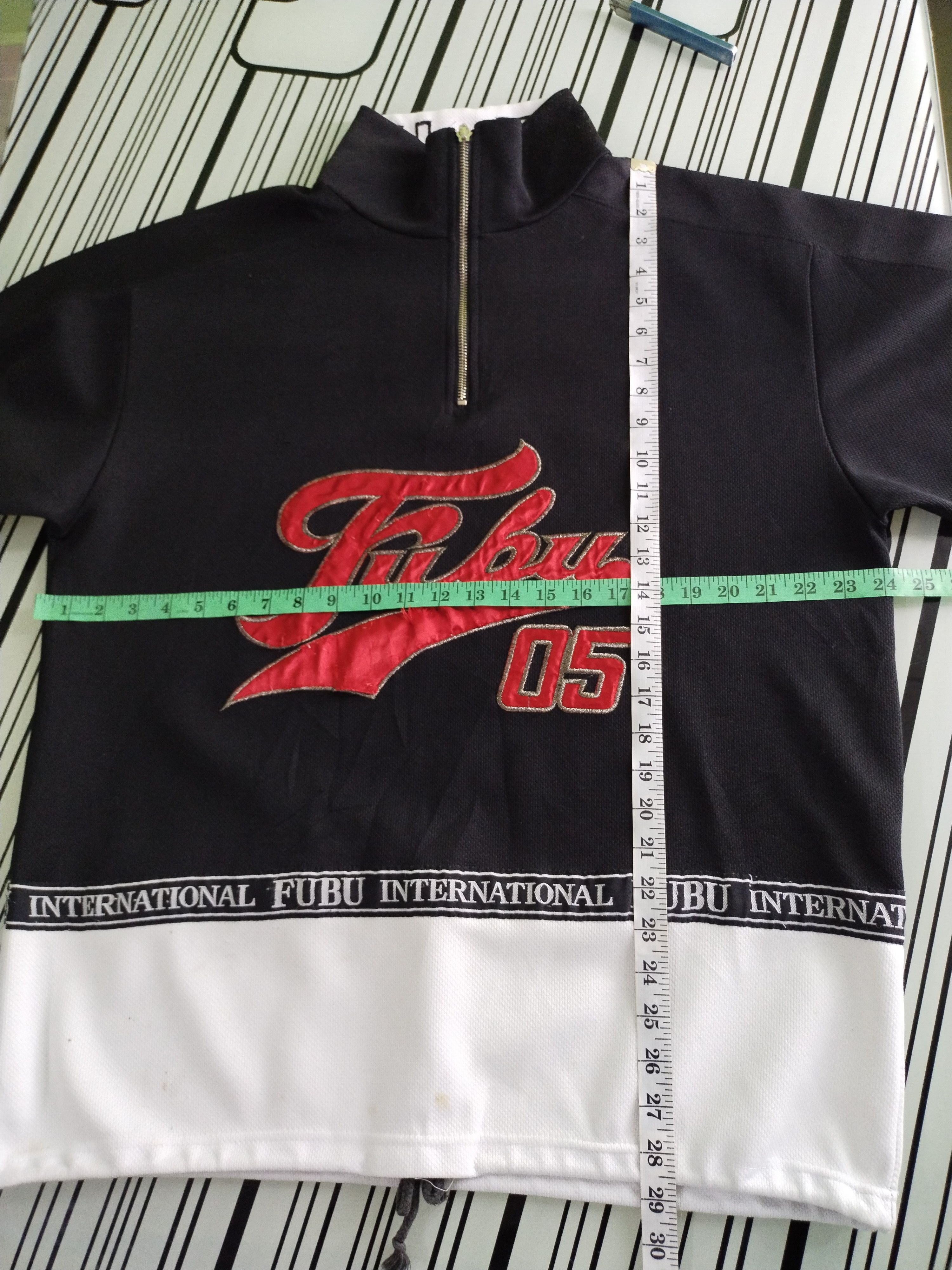 Fubu VINTAGE FUBU EMBROIDERY HALF ZIPPER JACKET Size US M / EU 48-50 / 2 - 12 Thumbnail