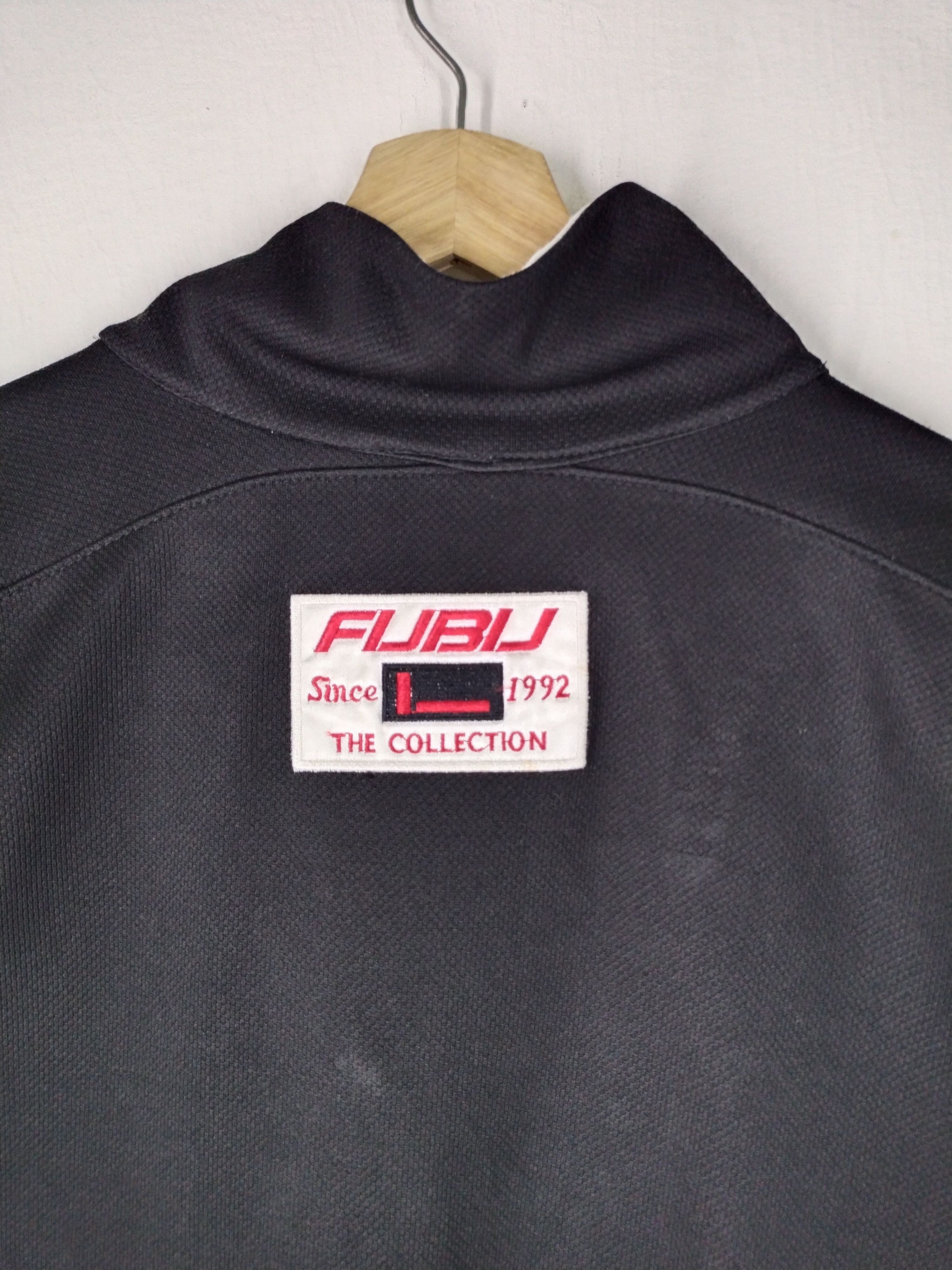 Fubu VINTAGE FUBU EMBROIDERY HALF ZIPPER JACKET Size US M / EU 48-50 / 2 - 7 Thumbnail
