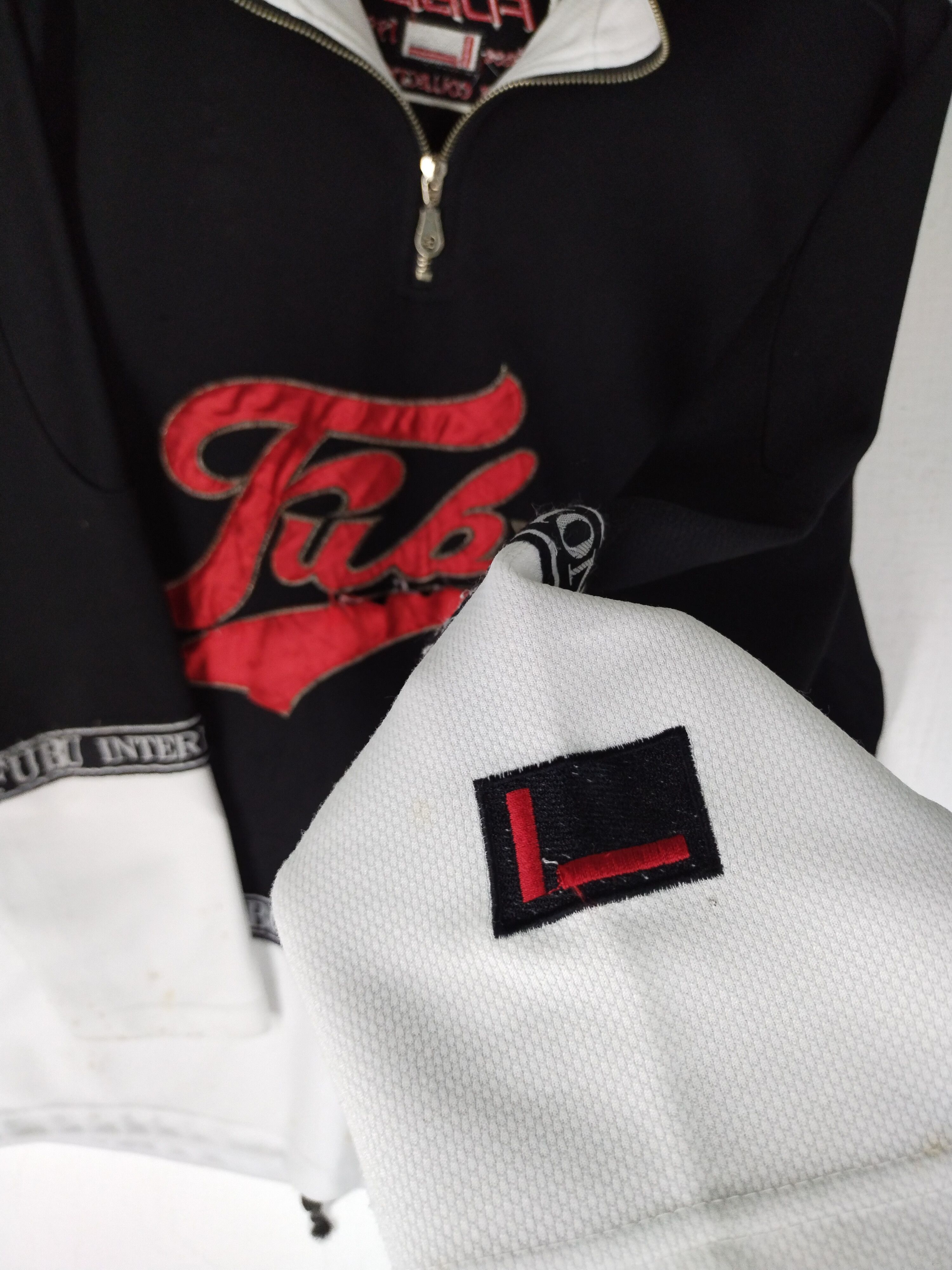 Fubu VINTAGE FUBU EMBROIDERY HALF ZIPPER JACKET Size US M / EU 48-50 / 2 - 3 Thumbnail