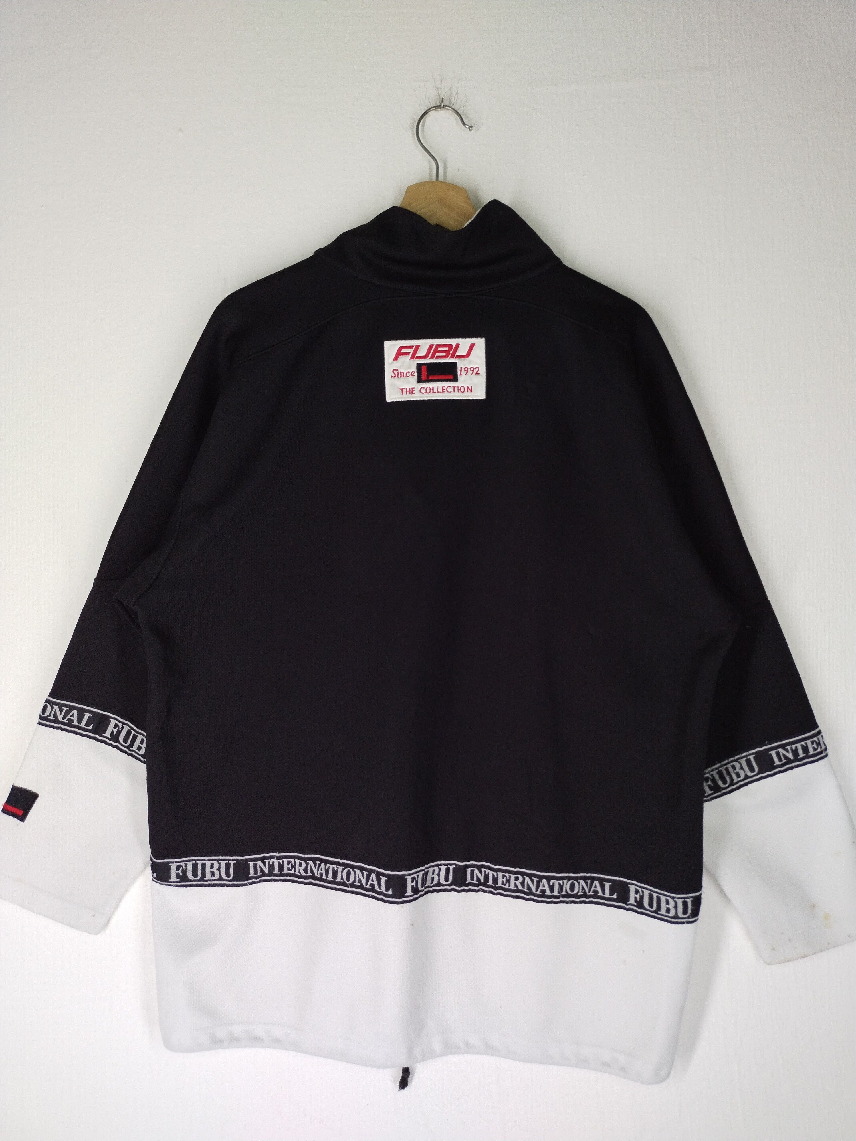 Fubu VINTAGE FUBU EMBROIDERY HALF ZIPPER JACKET Size US M / EU 48-50 / 2 - 8 Thumbnail