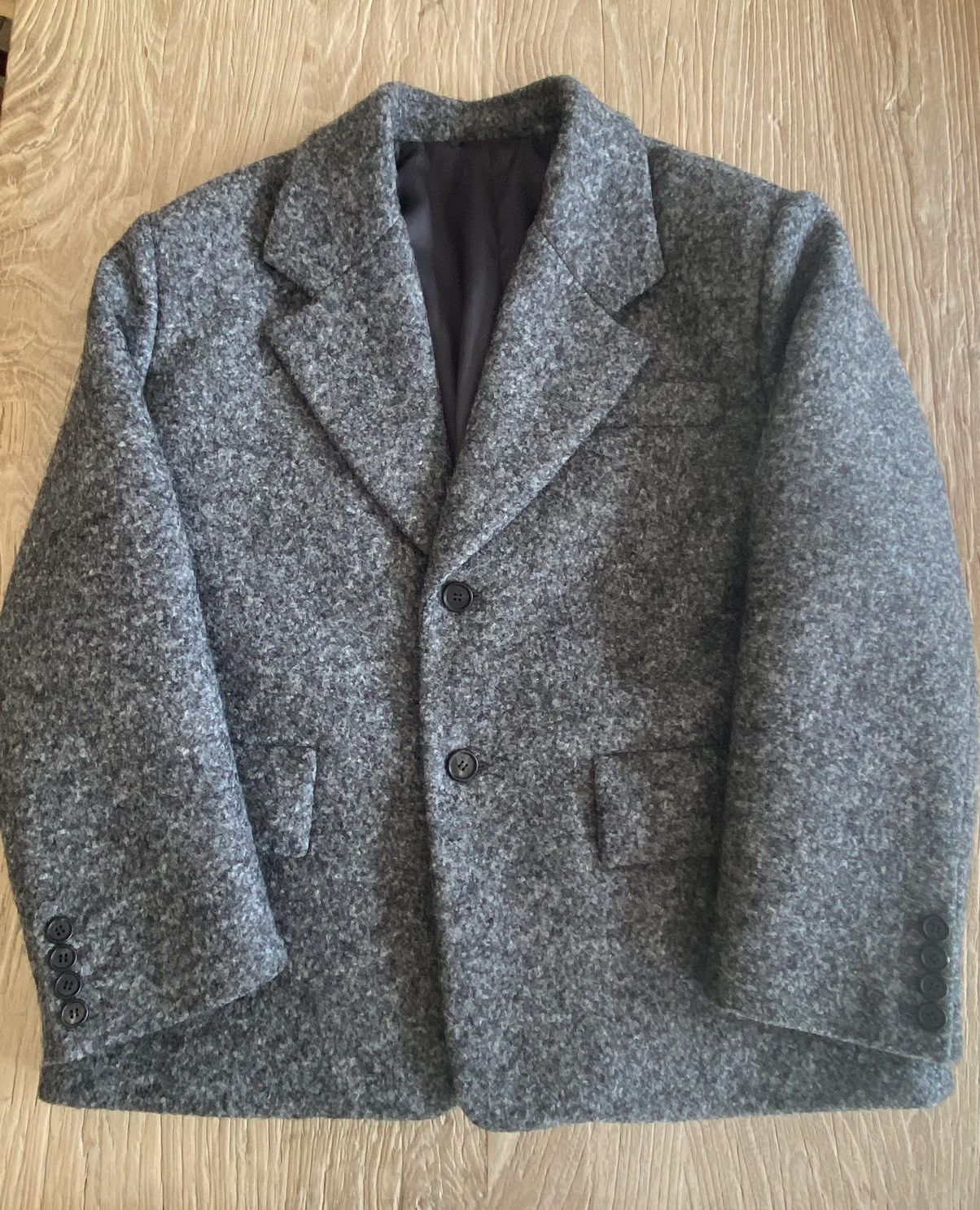 Prada FW20 GRAIL SAMPLE RUNWAY BOUCLE COAT Size US M / EU 48-50 / 2 - 1 Thumbnail