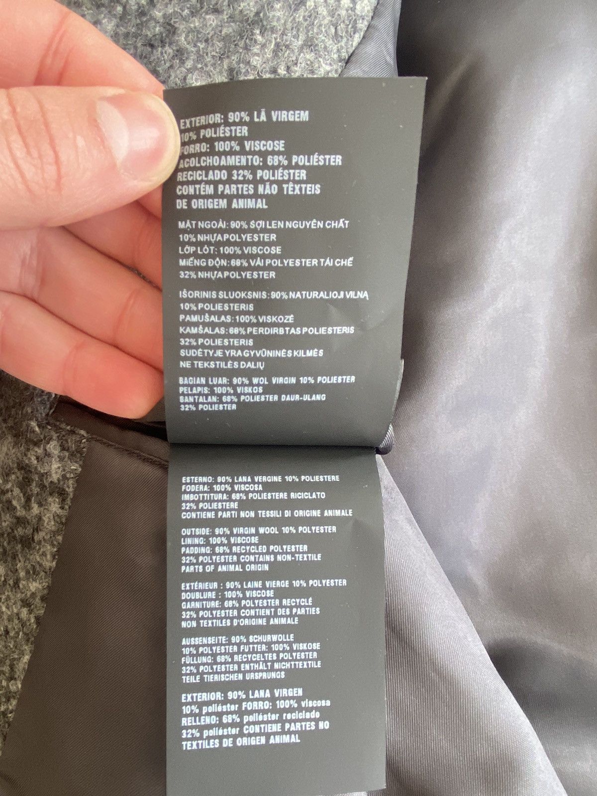 Prada FW20 GRAIL SAMPLE RUNWAY BOUCLE COAT Size US M / EU 48-50 / 2 - 11 Thumbnail