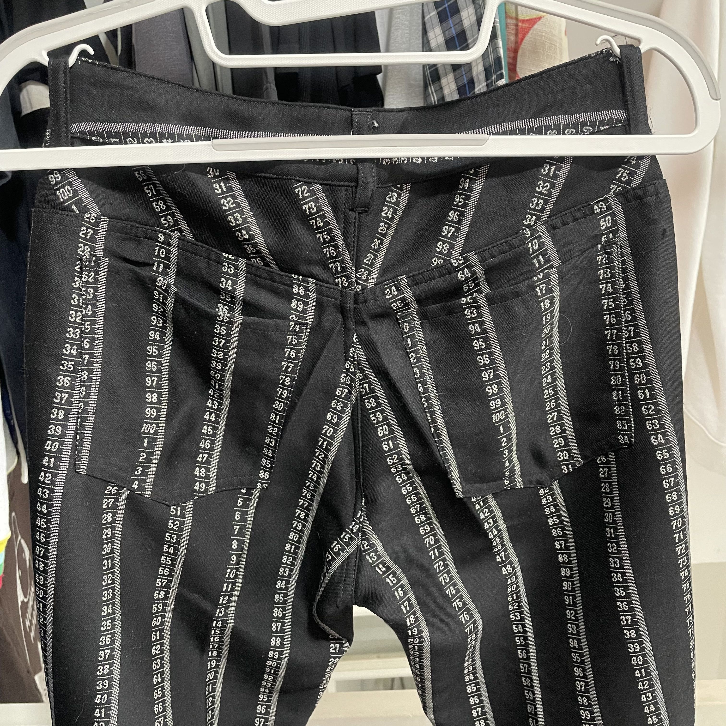 Jean Paul Gaultier Jean Paul Gaultier Measuring Tape Pants Size US 28 / EU 44 - 4 Thumbnail