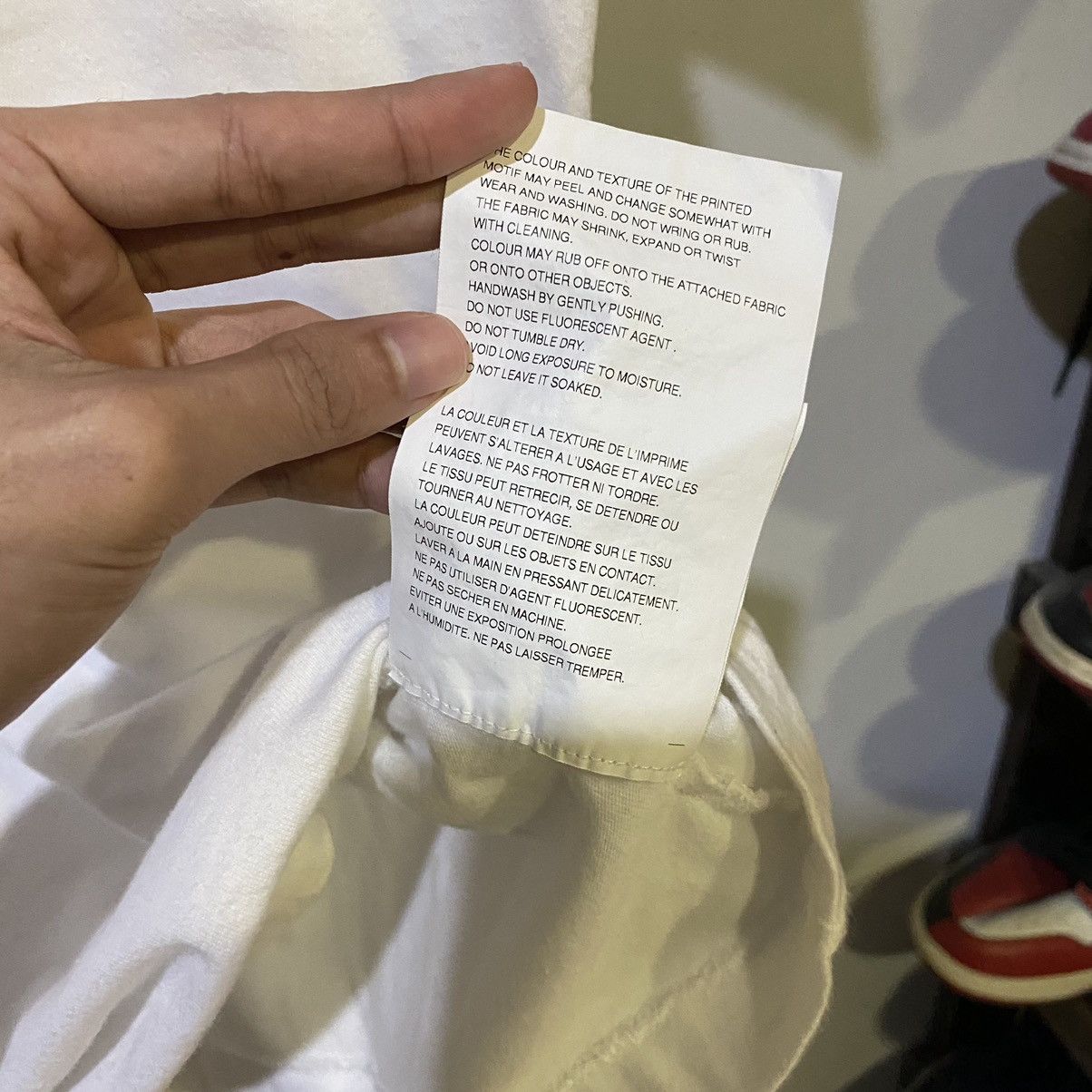 Comme des Garcons × Comme des Garcons PLAY × Comme des Garcons SHIRT Comme Des Garcons Play Embroided Love Tee Size US L / EU 52-54 / 3 - 9 Thumbnail