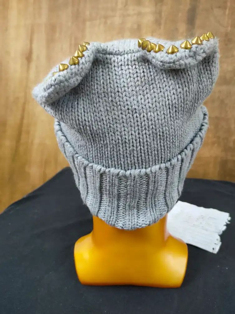 Japanese Brand Japan grey bunny seditionaries beanie hat punk like cdg #007 Size ONE SIZE - 3 Thumbnail