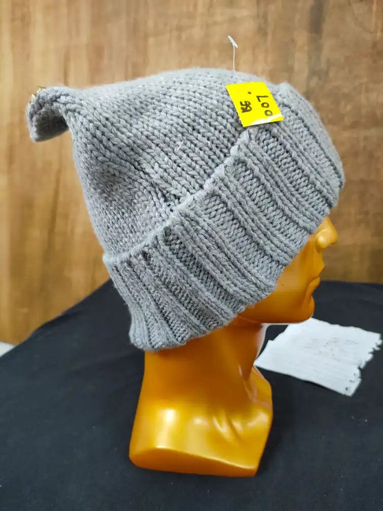 Japanese Brand Japan grey bunny seditionaries beanie hat punk like cdg #007 Size ONE SIZE - 2 Thumbnail