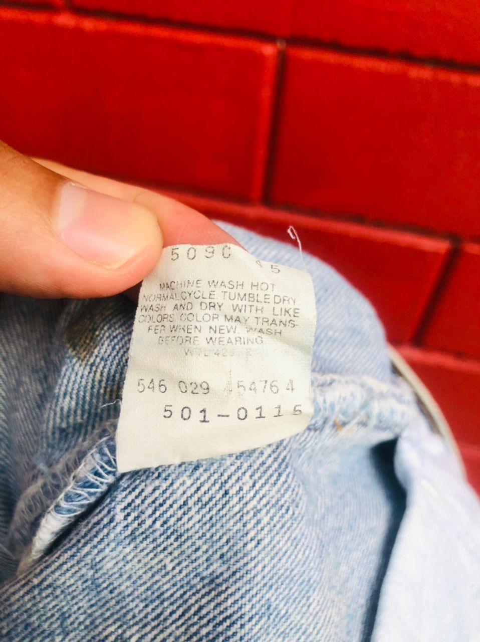 Levi's Vintage Clothing × Vintage Vintage Levis Distressed Designer fashion Style Size US 31 - 9 Thumbnail