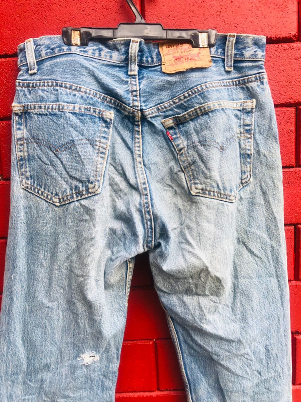 Levi's Vintage Clothing × Vintage Vintage Levis Distressed Designer fashion Style Size US 31 - 8 Thumbnail