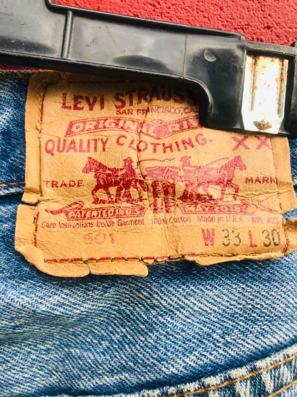Levi's Vintage Clothing × Vintage Vintage Levis Distressed Designer fashion Style Size US 31 - 6 Thumbnail
