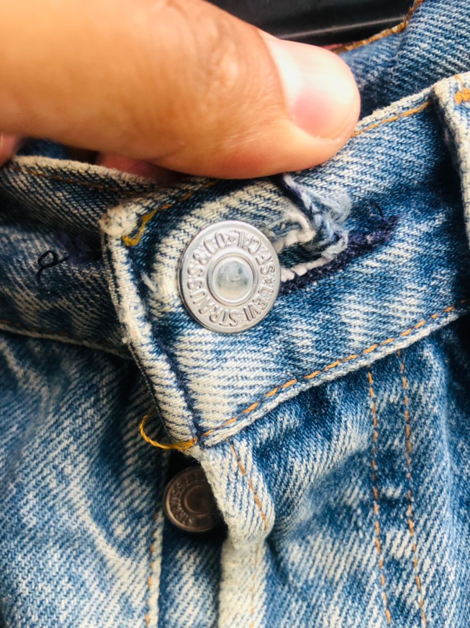 Levi's Vintage Clothing × Vintage Vintage Levis Distressed Designer fashion Style Size US 31 - 7 Thumbnail