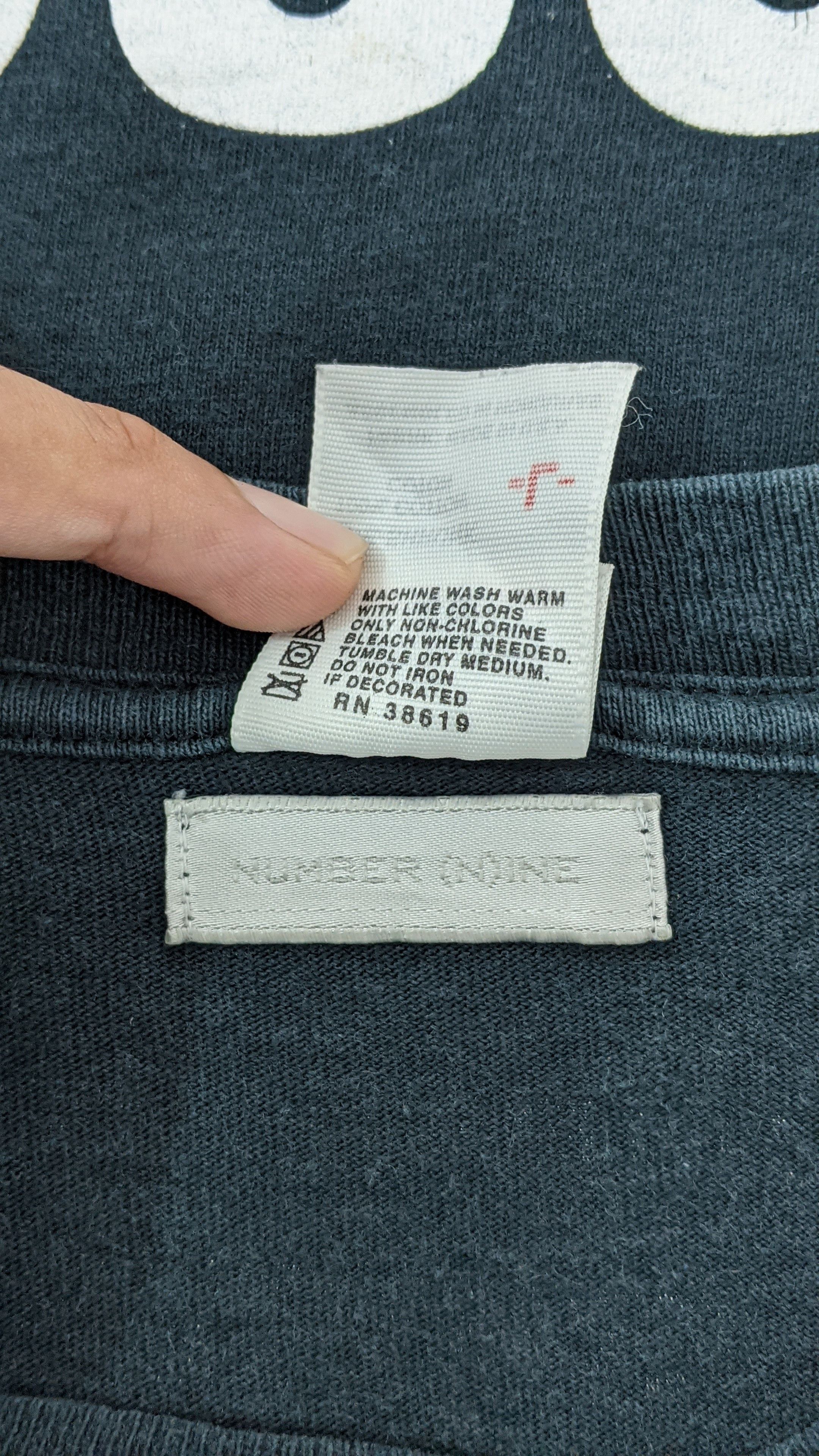Number (N)ine Number Nine Listen to the Silence shirt | Grailed