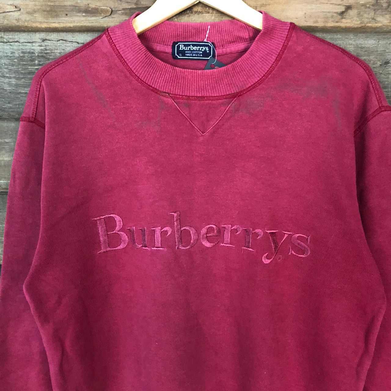 Burberry 90' Burberry Vintage made in usa sweatshirt #5063DL Size US S / EU 44-46 / 1 - 6 Thumbnail