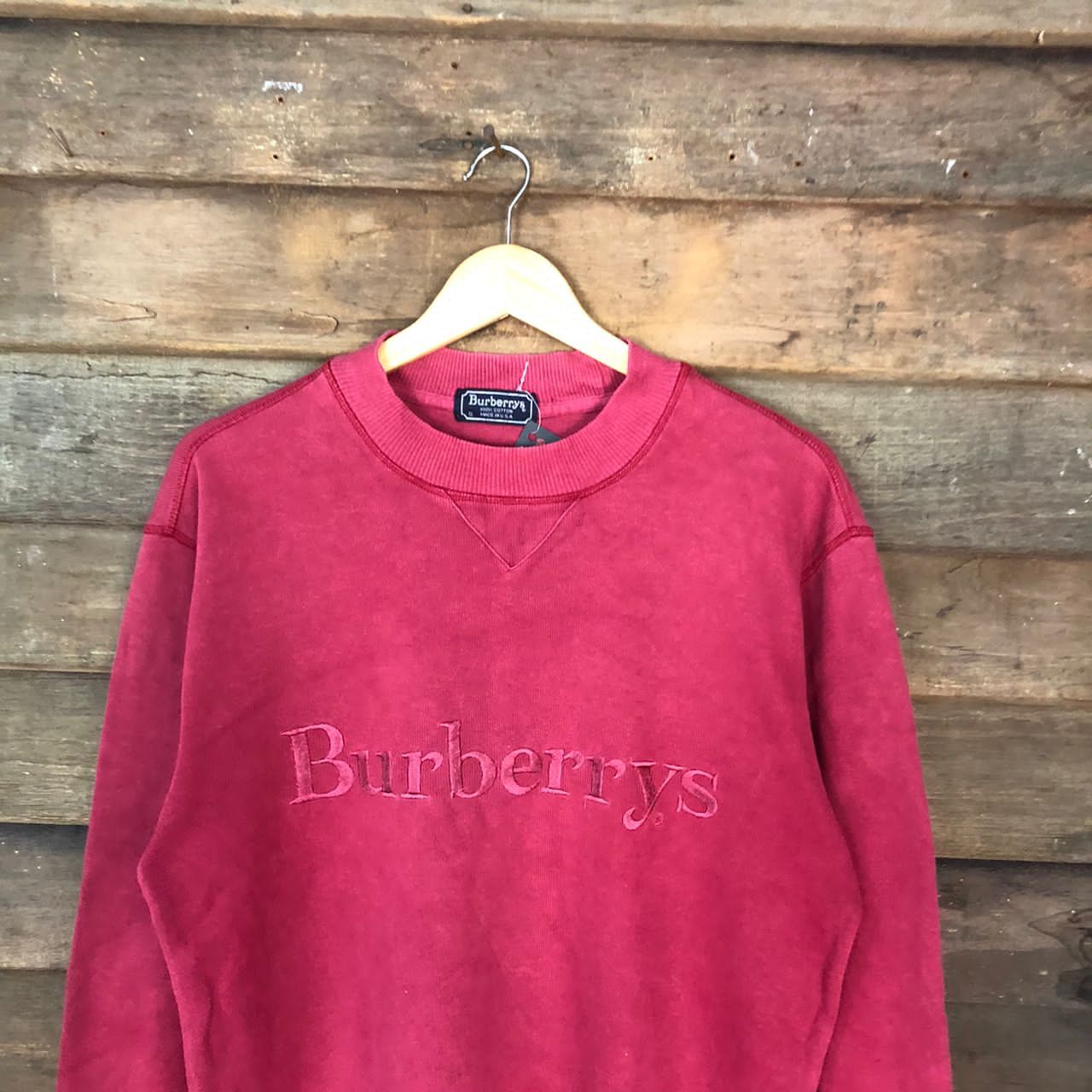 Burberry 90' Burberry Vintage made in usa sweatshirt #5063DL Size US S / EU 44-46 / 1 - 10 Thumbnail