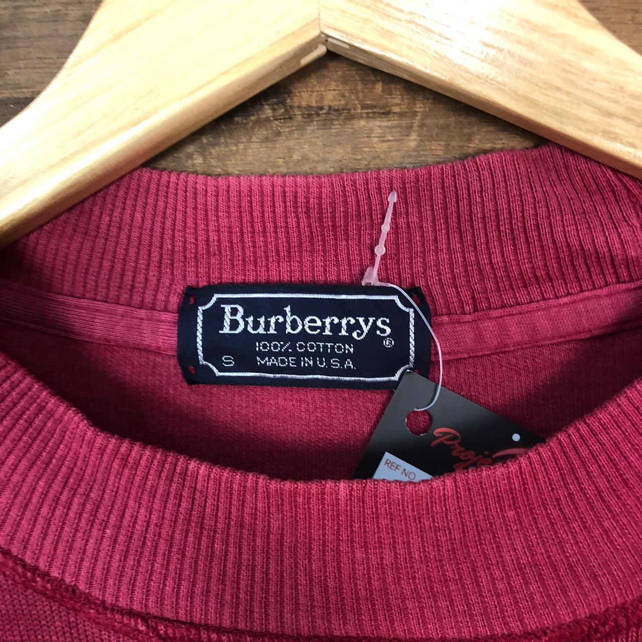 Burberry 90' Burberry Vintage made in usa sweatshirt #5063DL Size US S / EU 44-46 / 1 - 5 Thumbnail