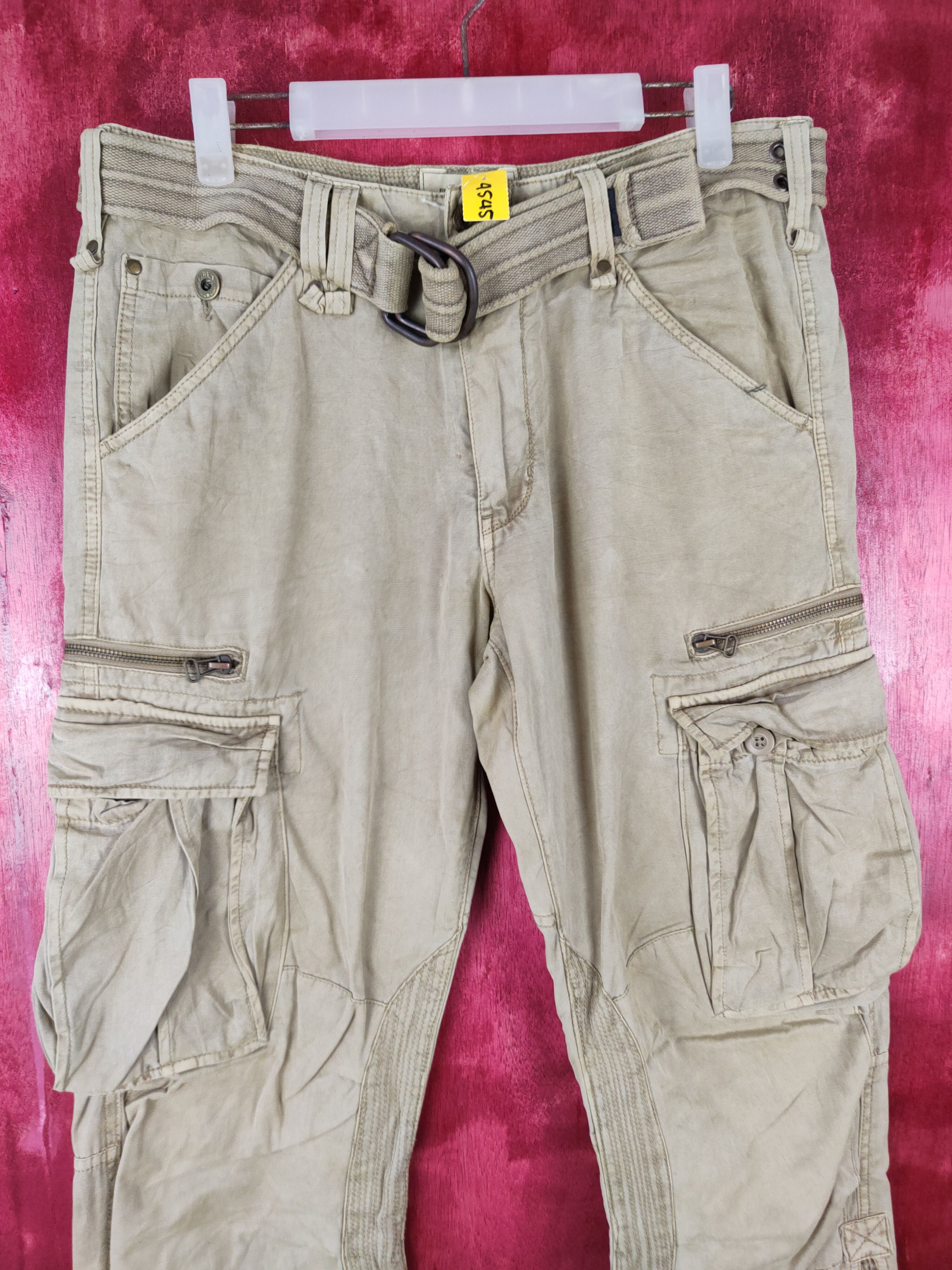 Avirex DL Avirex® LTD multipocket utility Brown cargo Pants #4545 Size US 31 - 2 Thumbnail