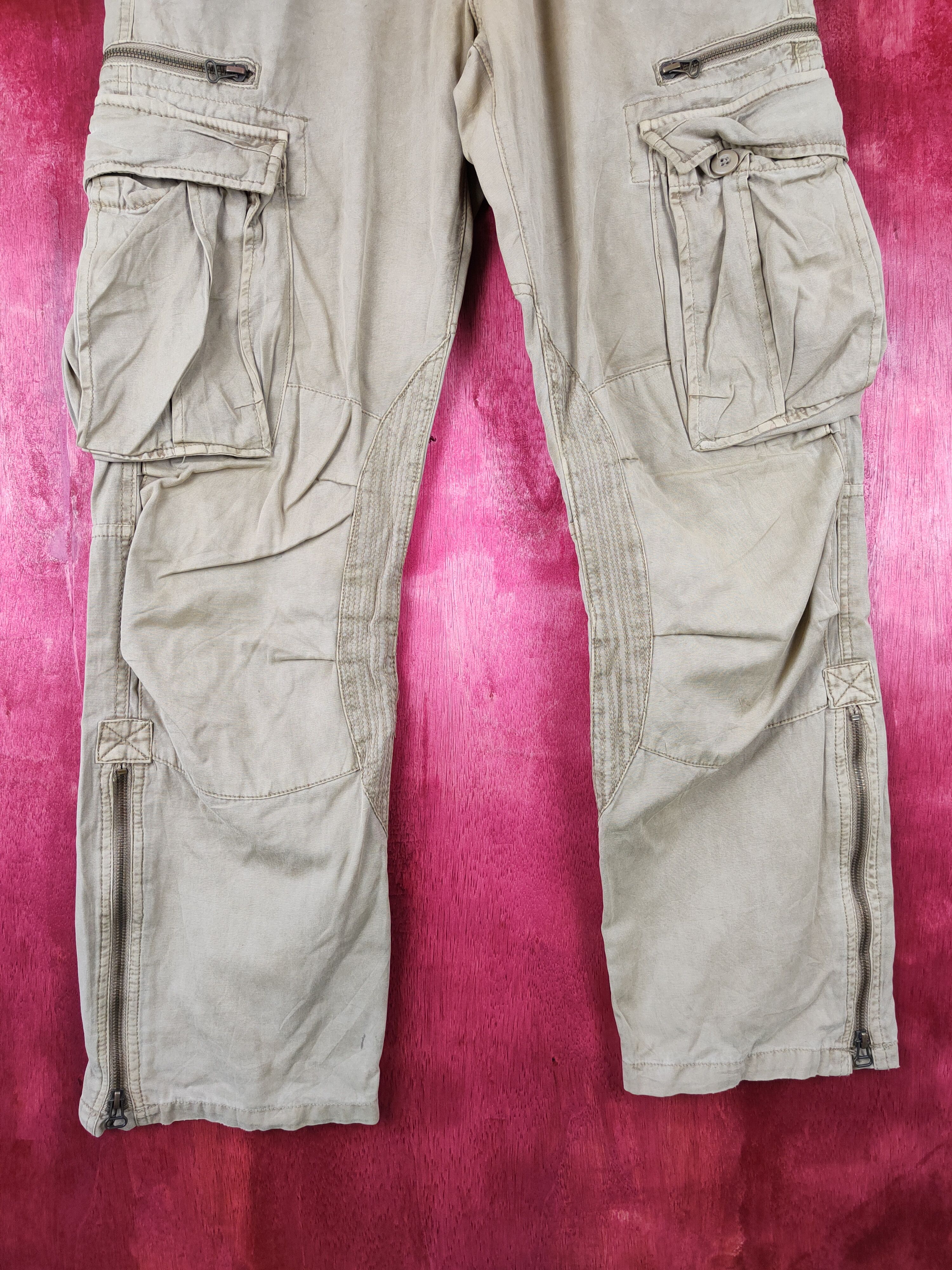 Avirex DL Avirex® LTD multipocket utility Brown cargo Pants #4545 Size US 31 - 3 Thumbnail