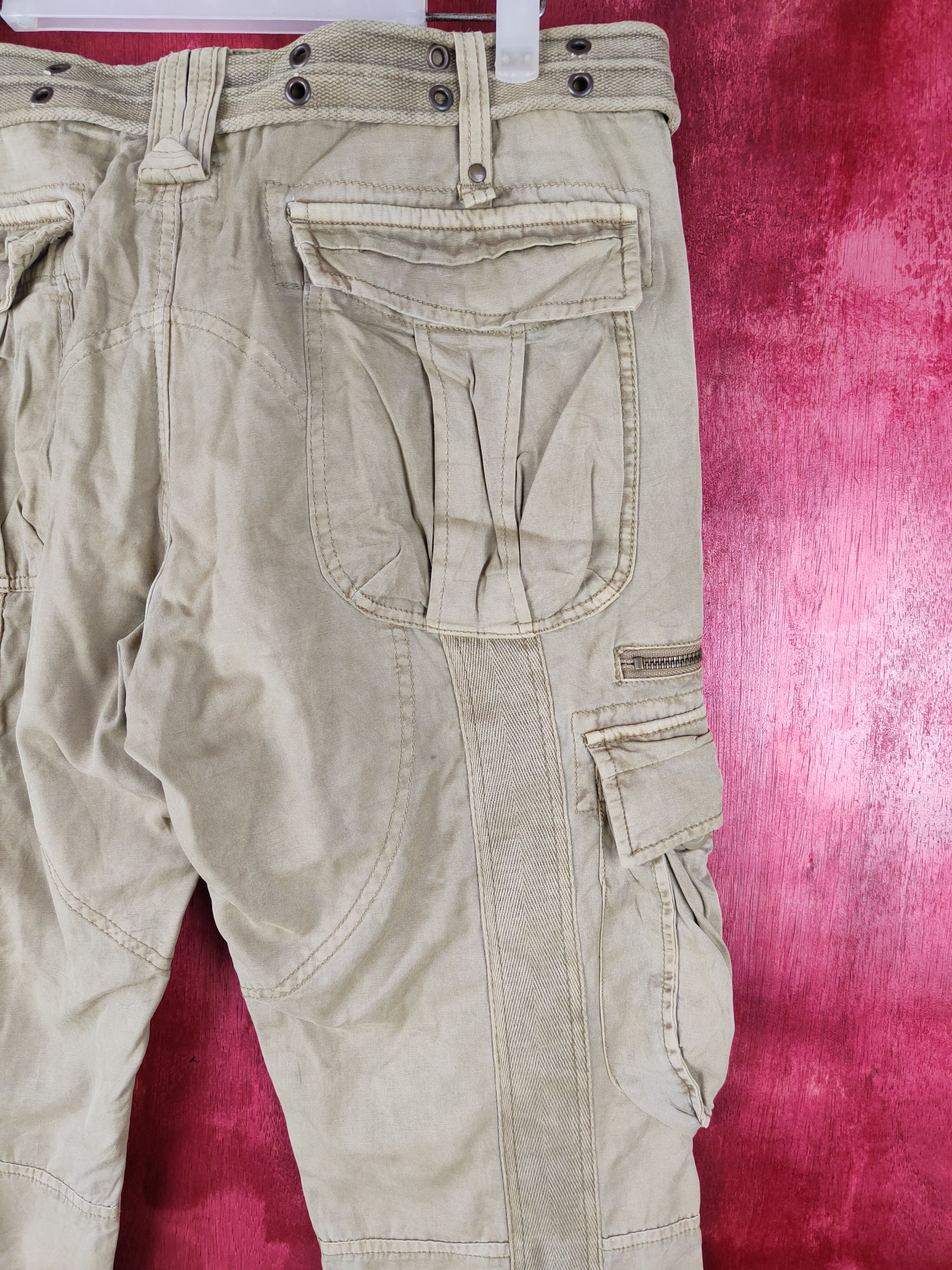 Avirex DL Avirex® LTD multipocket utility Brown cargo Pants #4545 Size US 31 - 10 Thumbnail