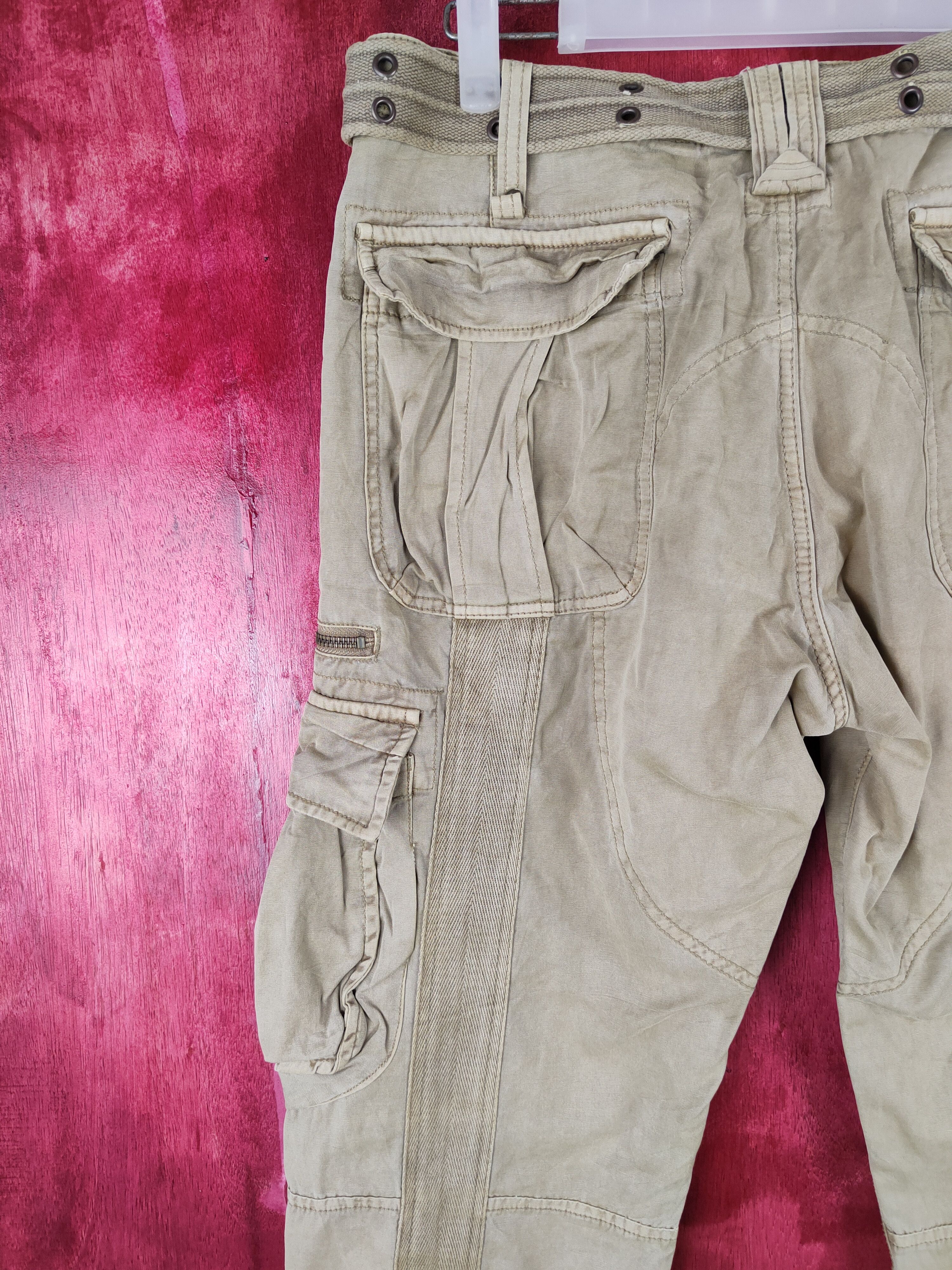 Avirex DL Avirex® LTD multipocket utility Brown cargo Pants #4545 Size US 31 - 9 Thumbnail