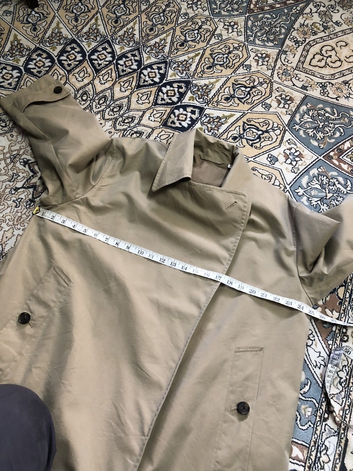 Lemaire × Uniqlo Uniqlo U Oversized Trench Coat Beige Tan Brown Lemaire Size US S / EU 44-46 / 1 - 21 Thumbnail