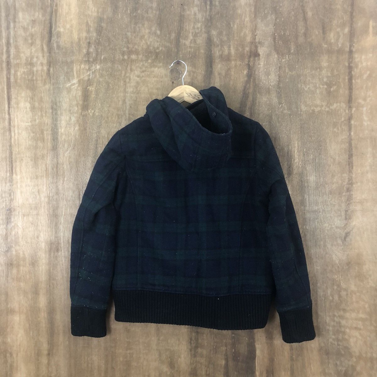 Japanese Brand × LOWRYS FARM LOWRYS FARM GREEN CHECKED WOOL VARSITY JACKET HOODIES# 020 Size US M / EU 48-50 / 2 - 9 Thumbnail
