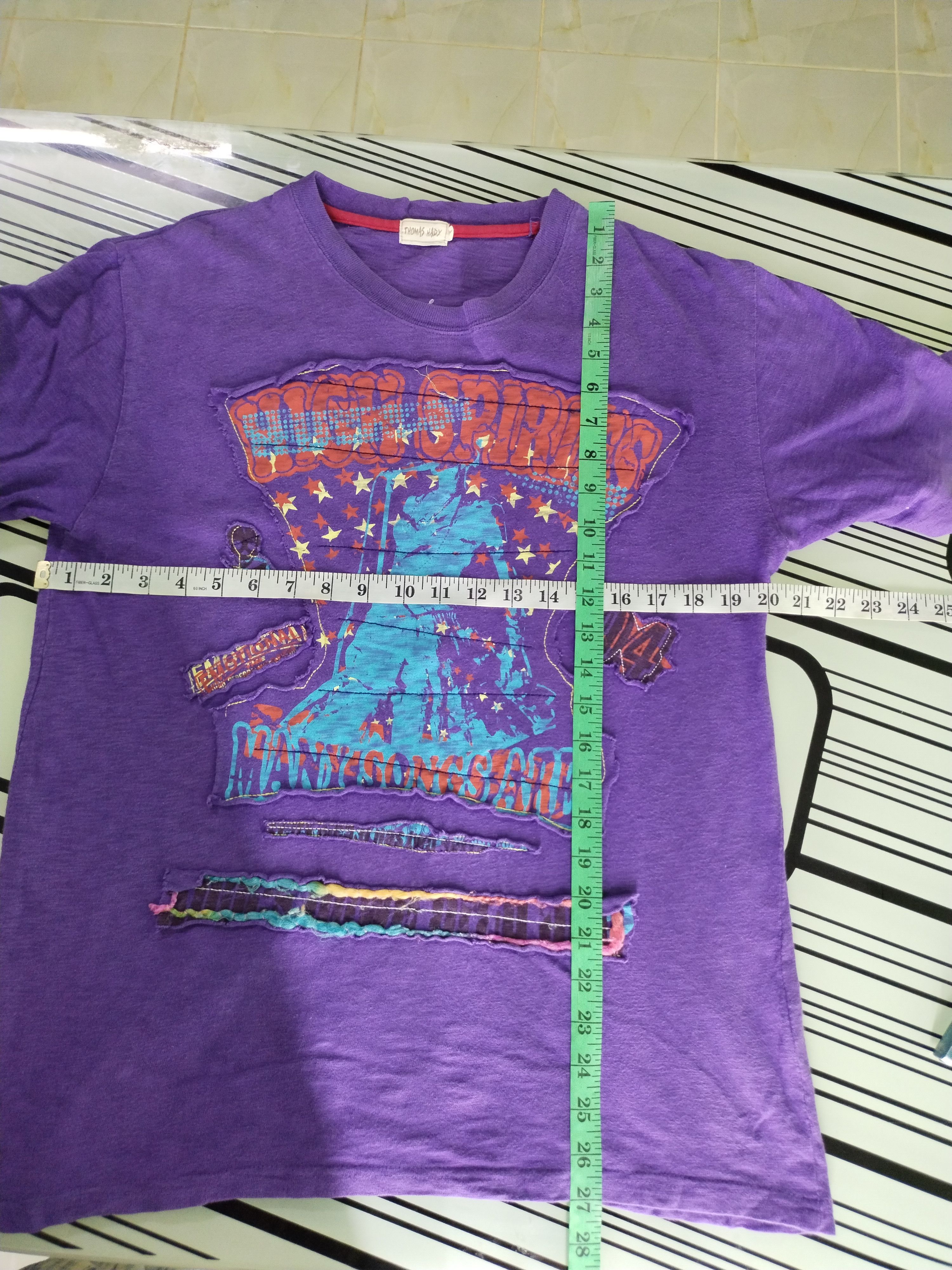 Band Tees × Japanese Brand THOMAS HEDY HIGH SPIRITS TEE Size US S / EU 44-46 / 1 - 10 Thumbnail