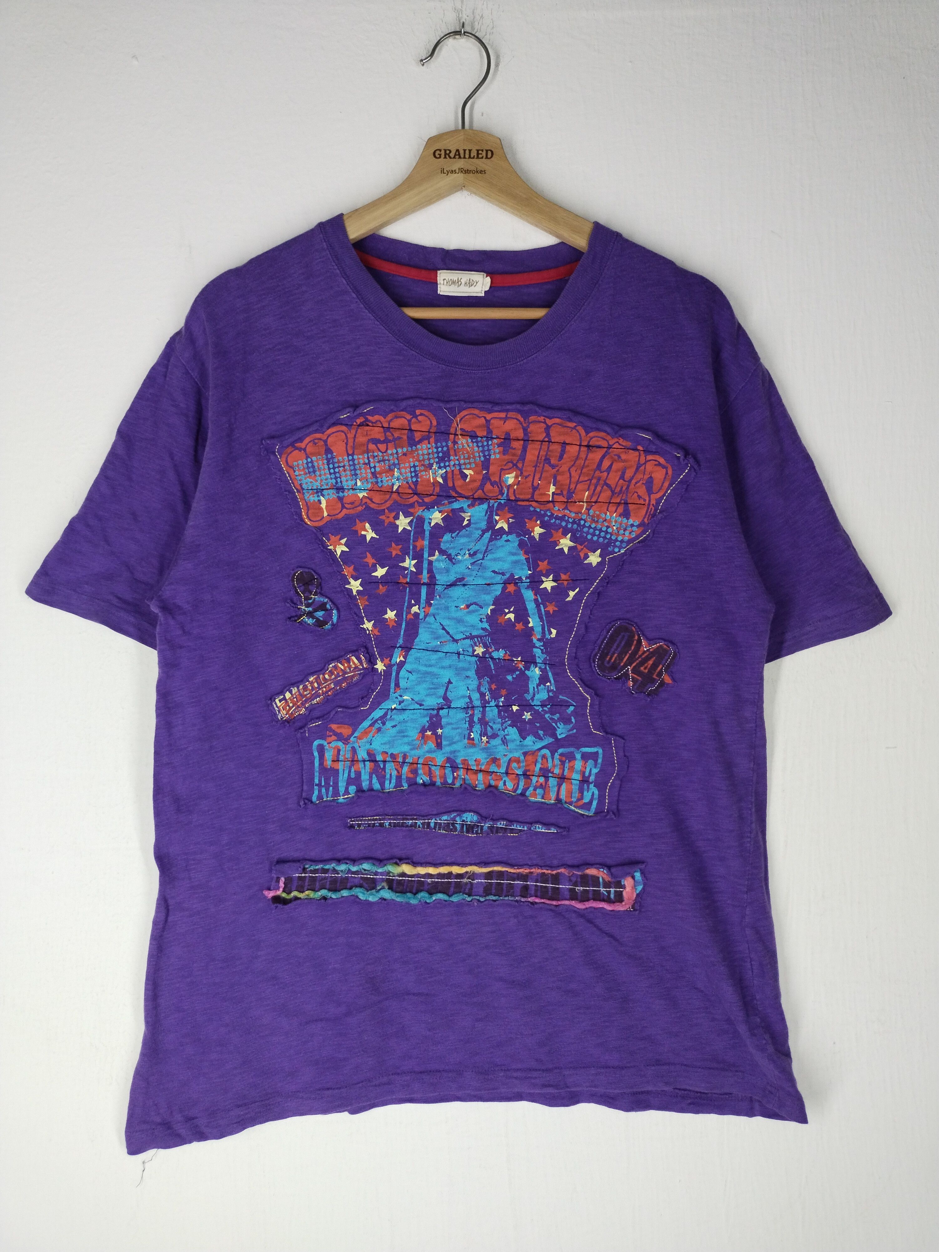 Band Tees × Japanese Brand THOMAS HEDY HIGH SPIRITS TEE Size US S / EU 44-46 / 1 - 1 Thumbnail