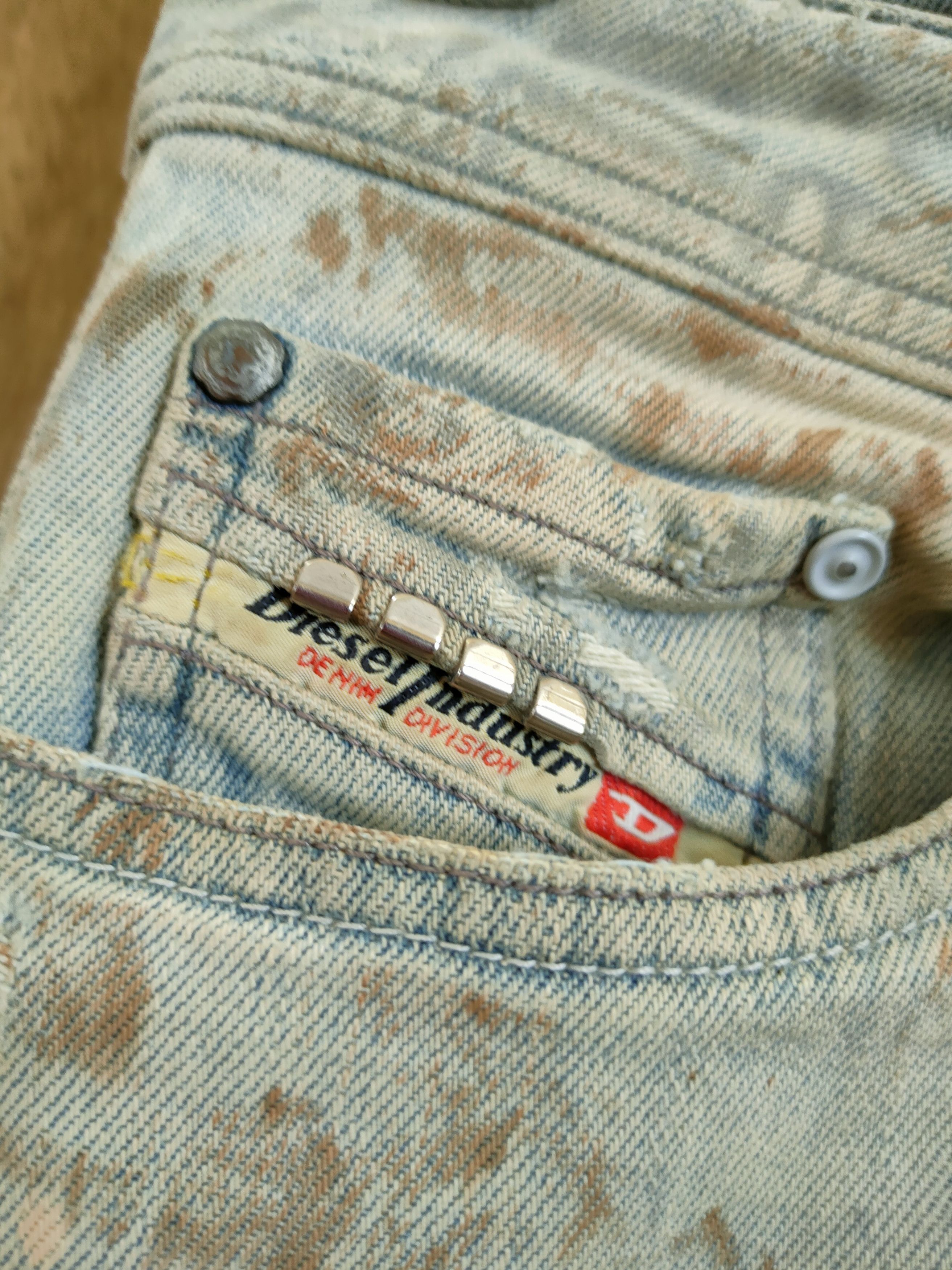 Diesel Diesel distressed dirty denim streewear pants #46-753 Size US 28 / EU 44 - 5 Thumbnail