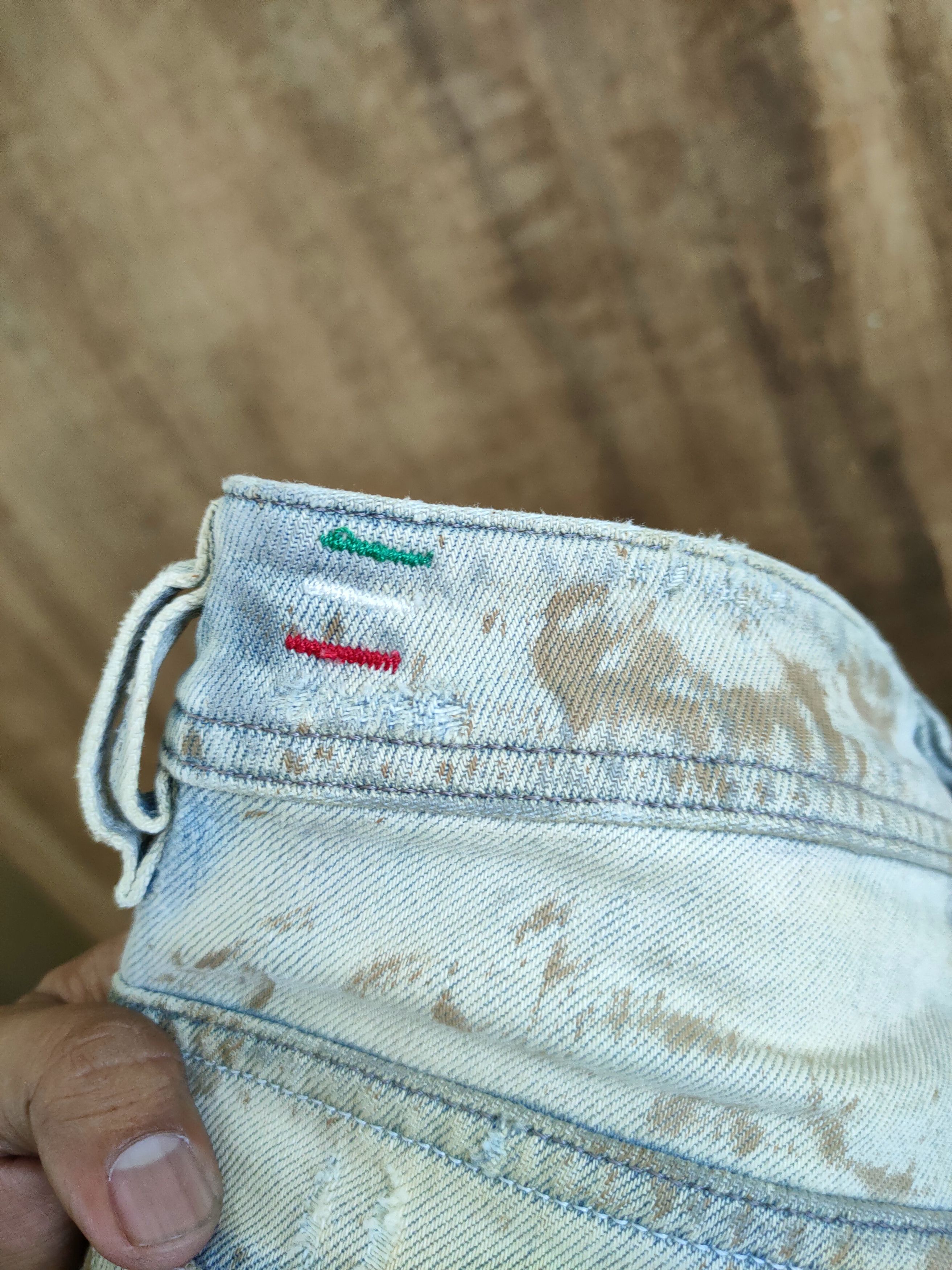 Diesel Diesel distressed dirty denim streewear pants #46-753 Size US 28 / EU 44 - 14 Thumbnail