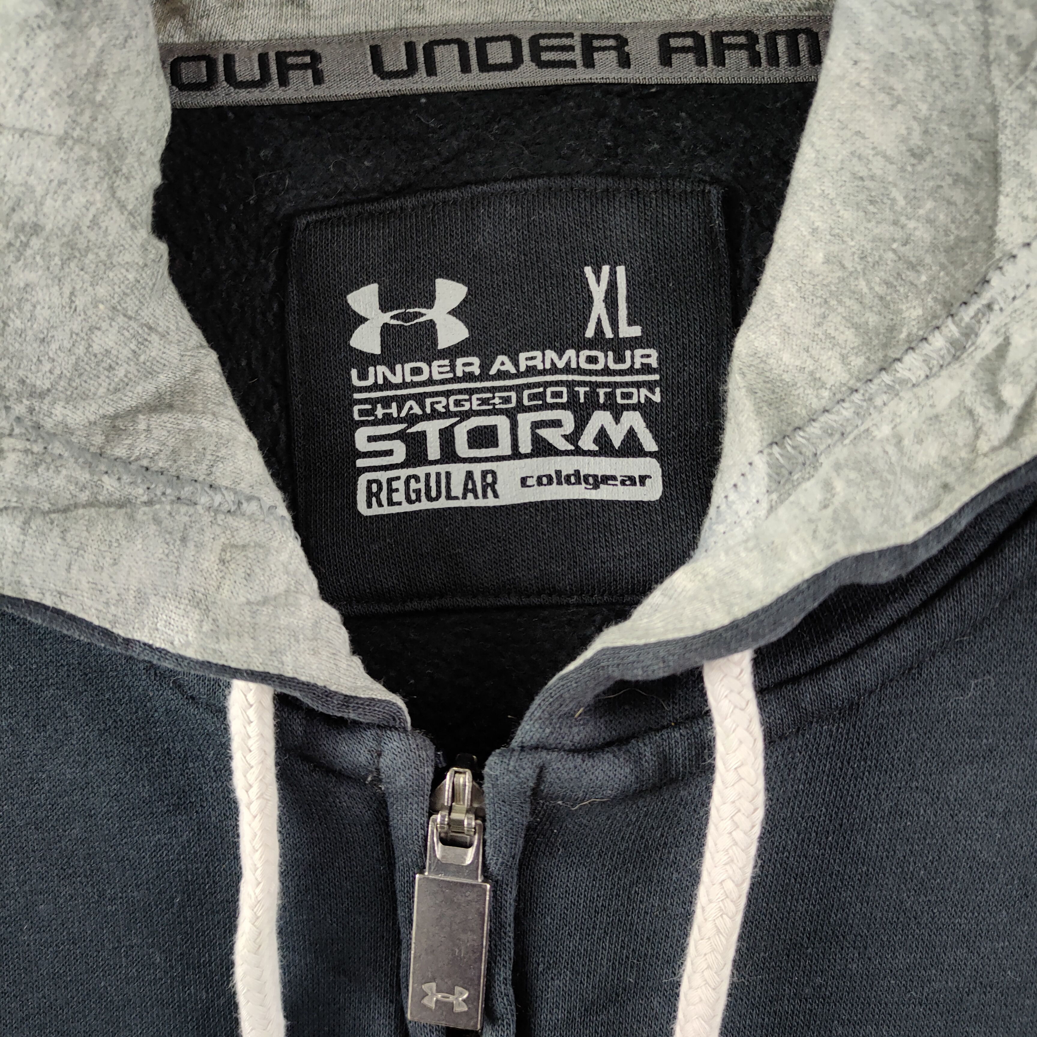 Under Armour VINTAGE UNDER ARMOUR FADED BLACK BIG LOGO SWEATSHIRT Size US XL / EU 56 / 4 - 7 Thumbnail