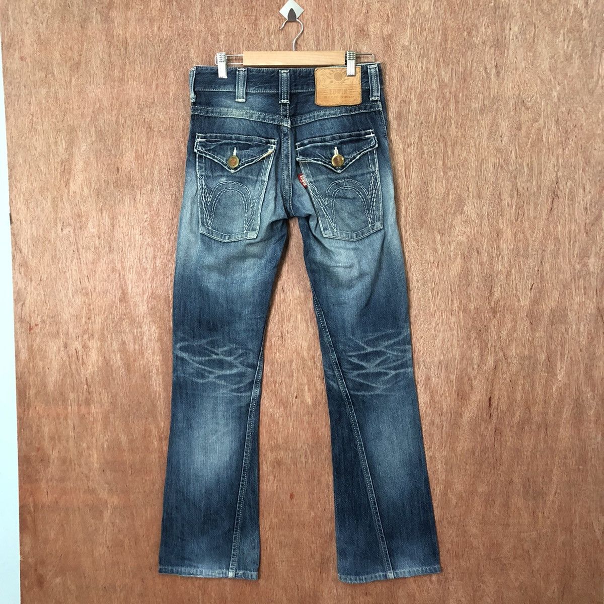 Edwin Edwin Blue trip distressed Denim vintage pants #6386 Size US 26 / EU 42 - 8 Thumbnail