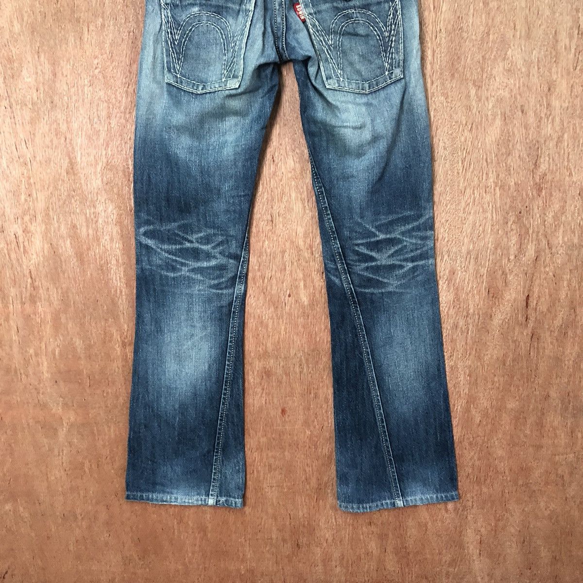 Edwin Edwin Blue trip distressed Denim vintage pants #6386 Size US 26 / EU 42 - 10 Thumbnail