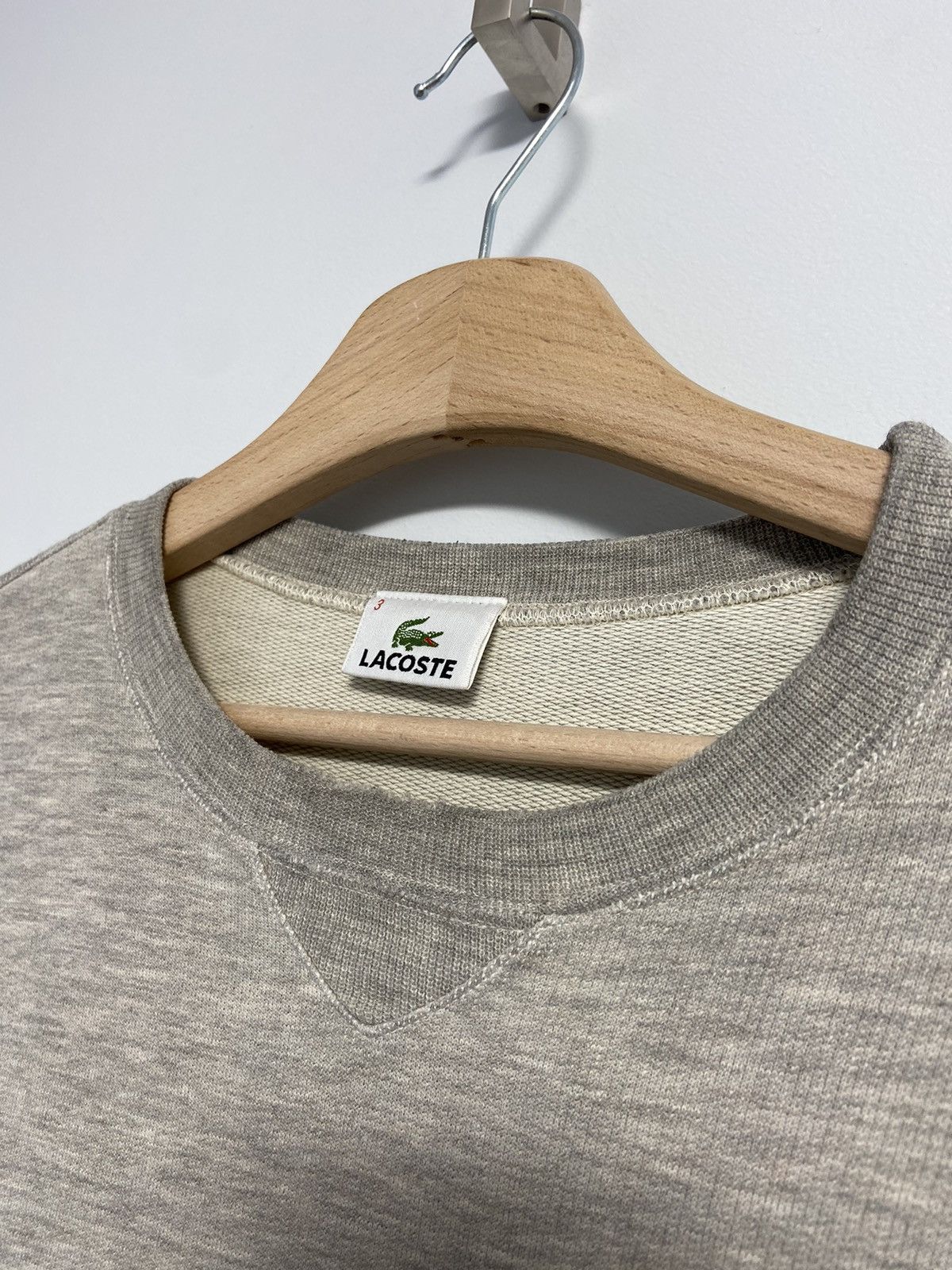 Lacoste Lacoste Vintage Sweatshirt Size US L / EU 52-54 / 3 - 3 Thumbnail