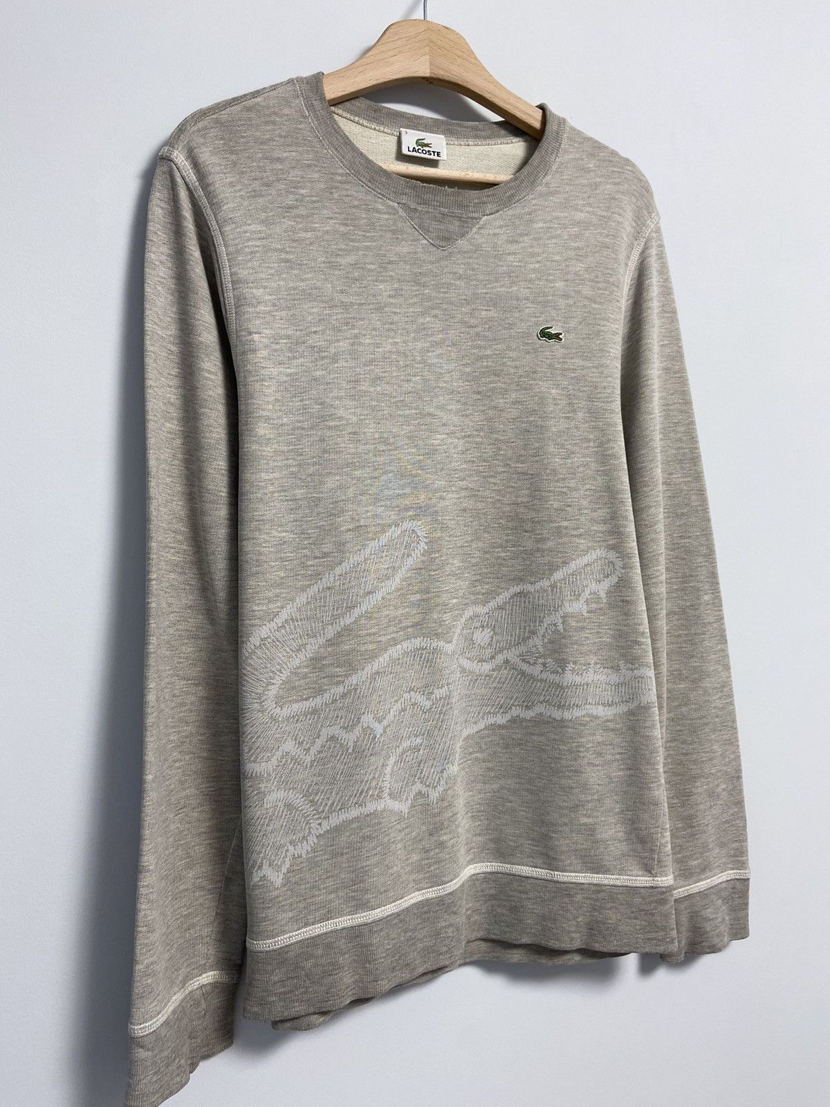 Lacoste Lacoste Vintage Sweatshirt Size US L / EU 52-54 / 3 - 8 Thumbnail