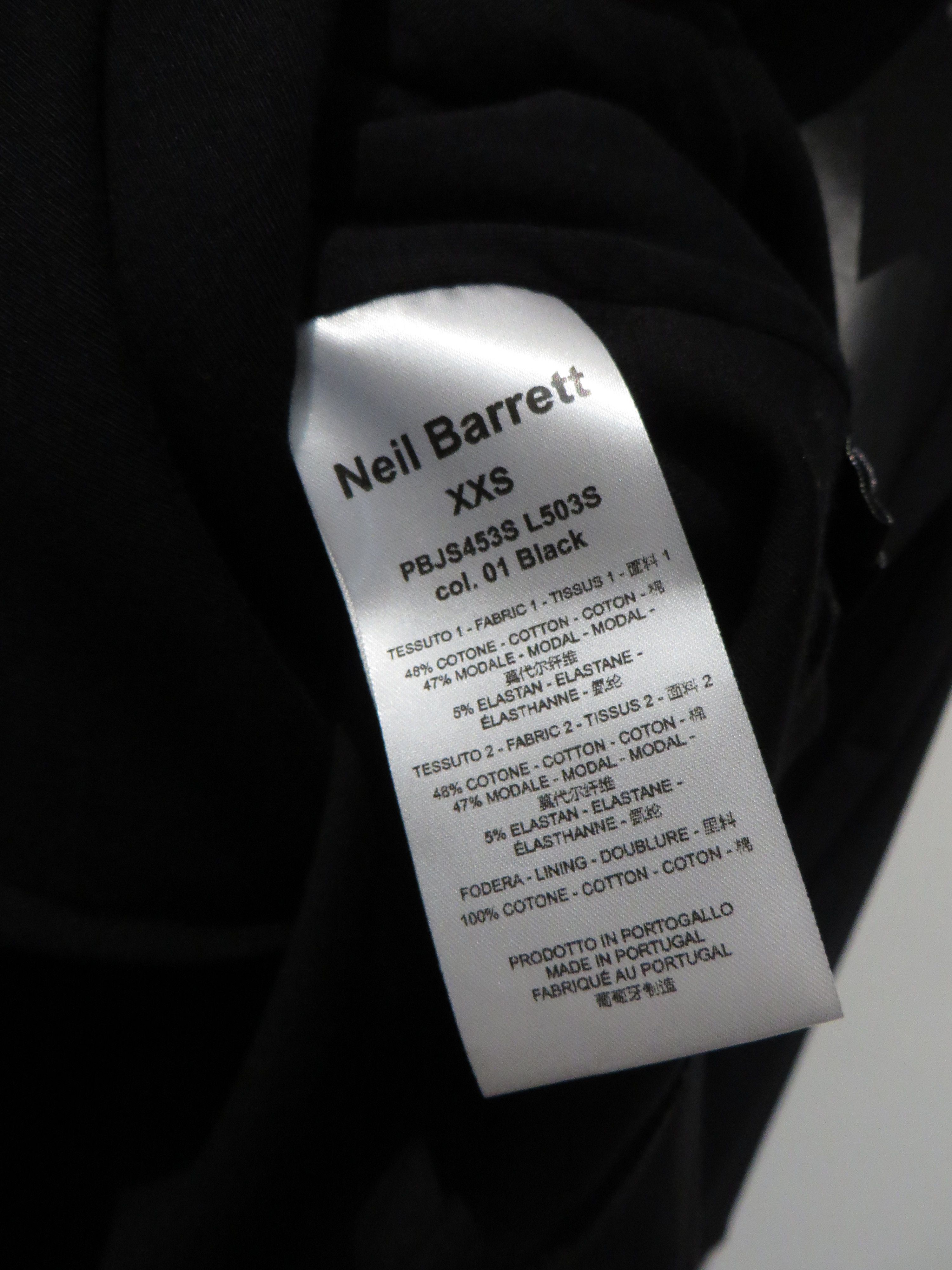 Neil Barrett Lightning bolt print zip hoodie Size US XXS / EU 40 - 9 Thumbnail