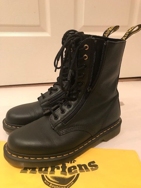 Dr. Martens × Yohji Yamamoto Yohji Yamamoto x Dr. Martens 1490s Dual Zipper Airwair Boots Size US 11 / EU 44 - 1 Thumbnail