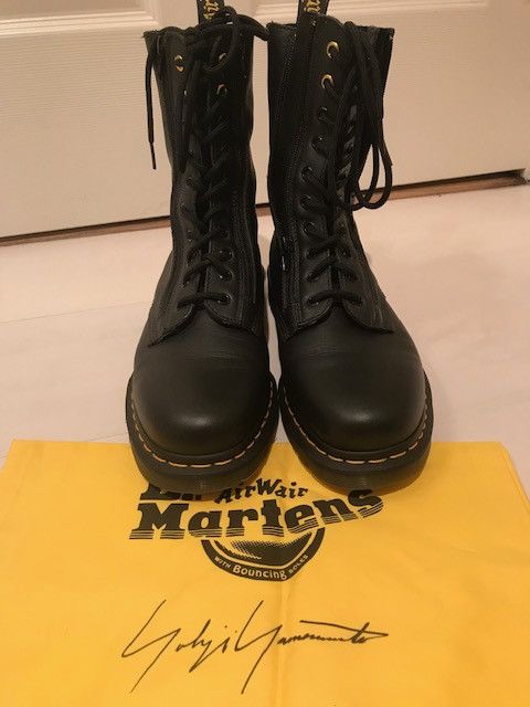Dr. Martens × Yohji Yamamoto Yohji Yamamoto x Dr. Martens 1490s Dual Zipper Airwair Boots Size US 11 / EU 44 - 3 Thumbnail