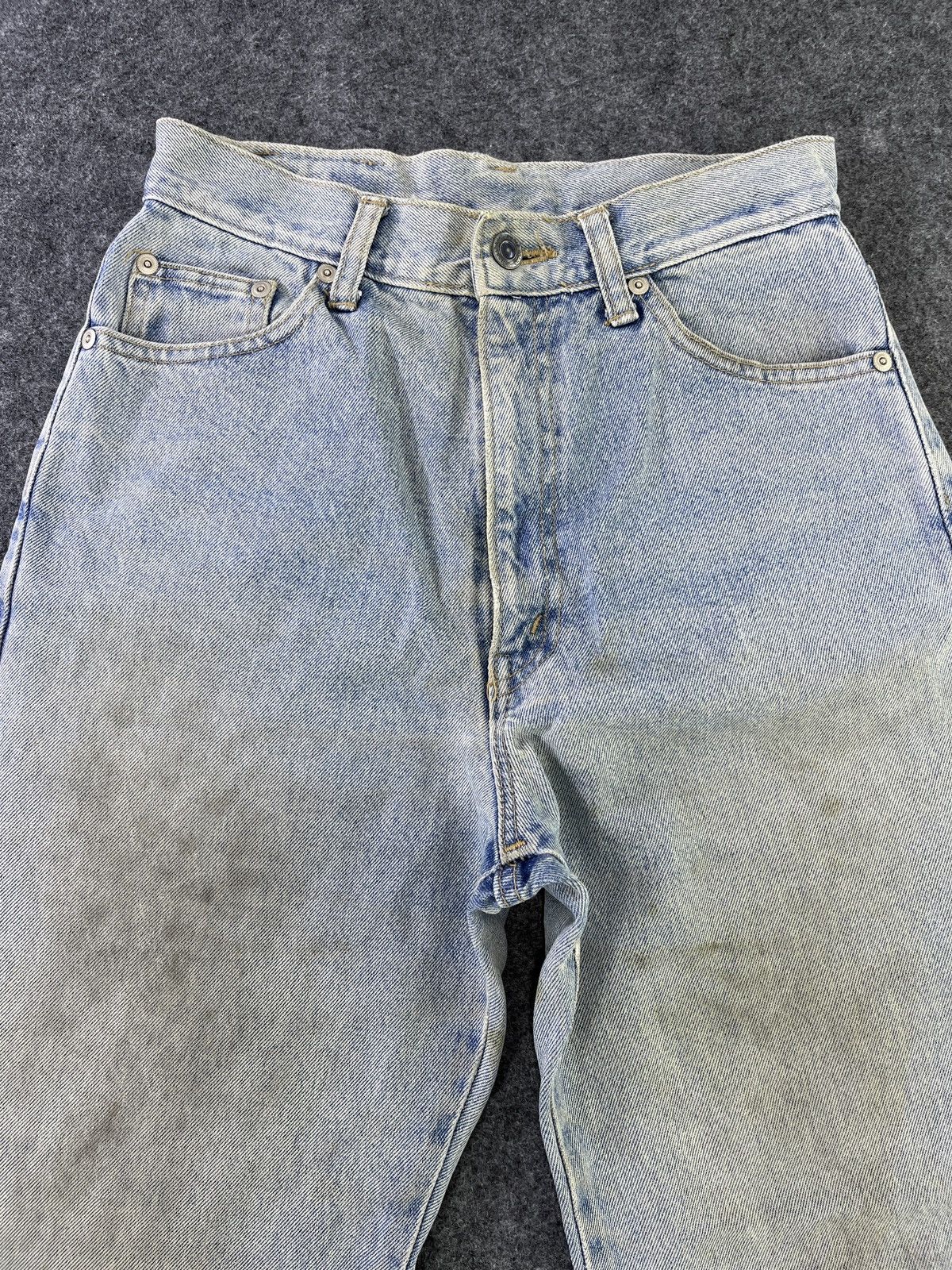 Japanese Brand Japanese Brand High Waisted Denim Distressed Jeans - J952 Size US 27 - 3 Thumbnail