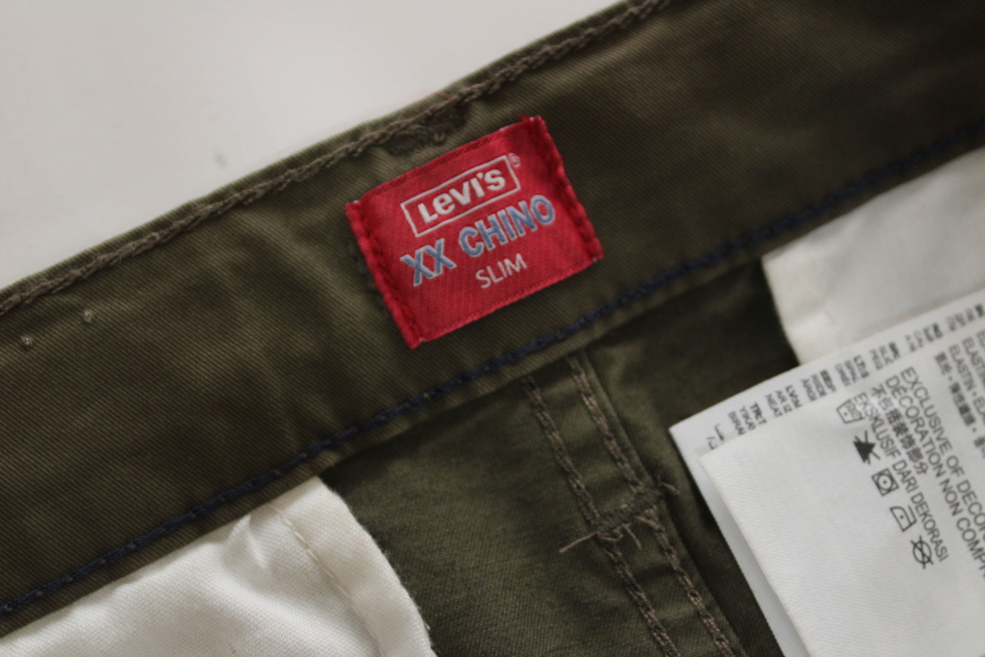 Levi's Levis 511 XX Chino Pants Womens Size 28/30 Authentic Size 28" / US 6 / IT 42 - 8 Thumbnail