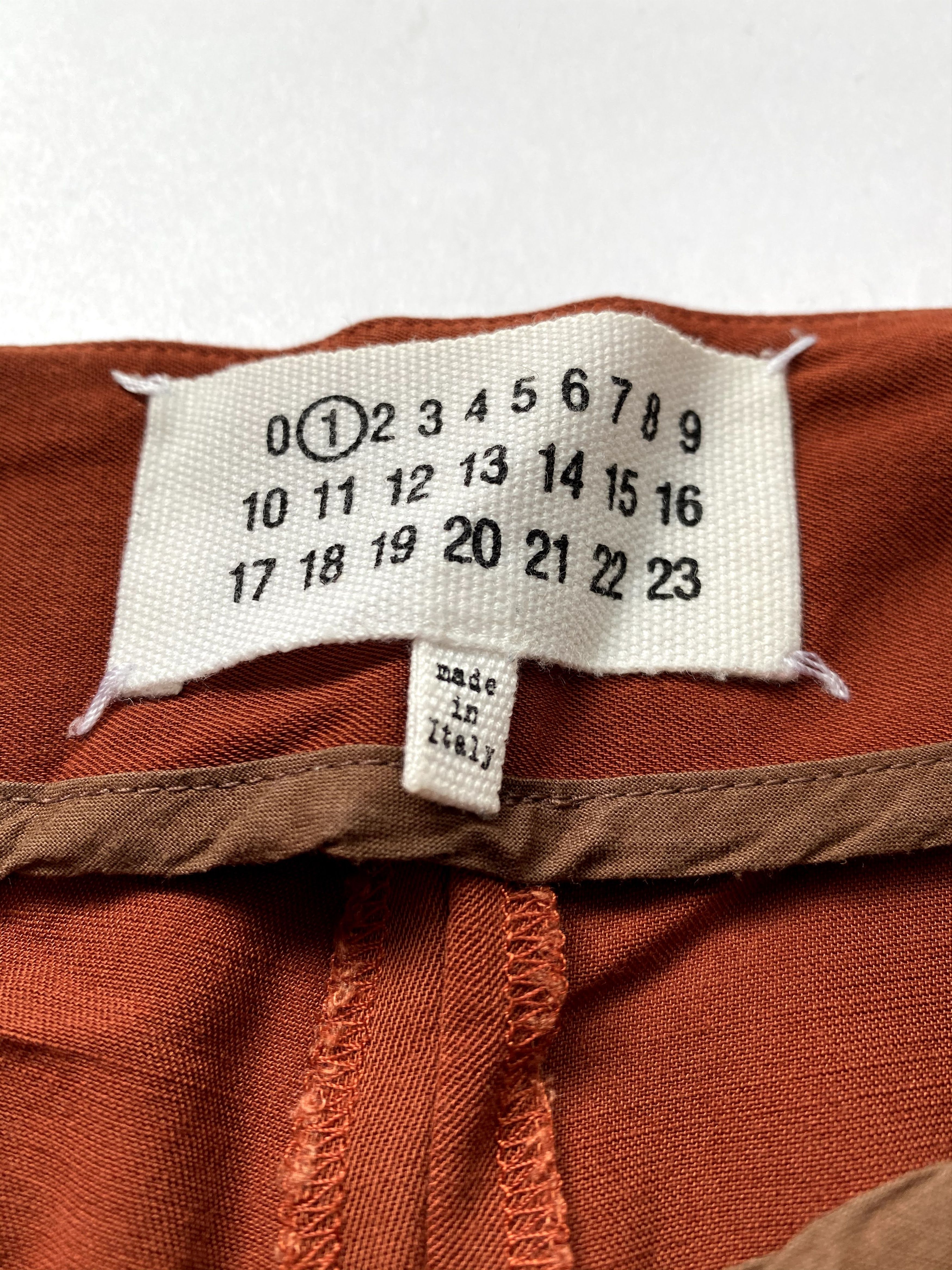 Maison Margiela ⚡️QUICK SALE⚡️ 2013 Maison Margiela Orange Pants trousers Size 27" / US 4 / IT 40 - 4 Thumbnail