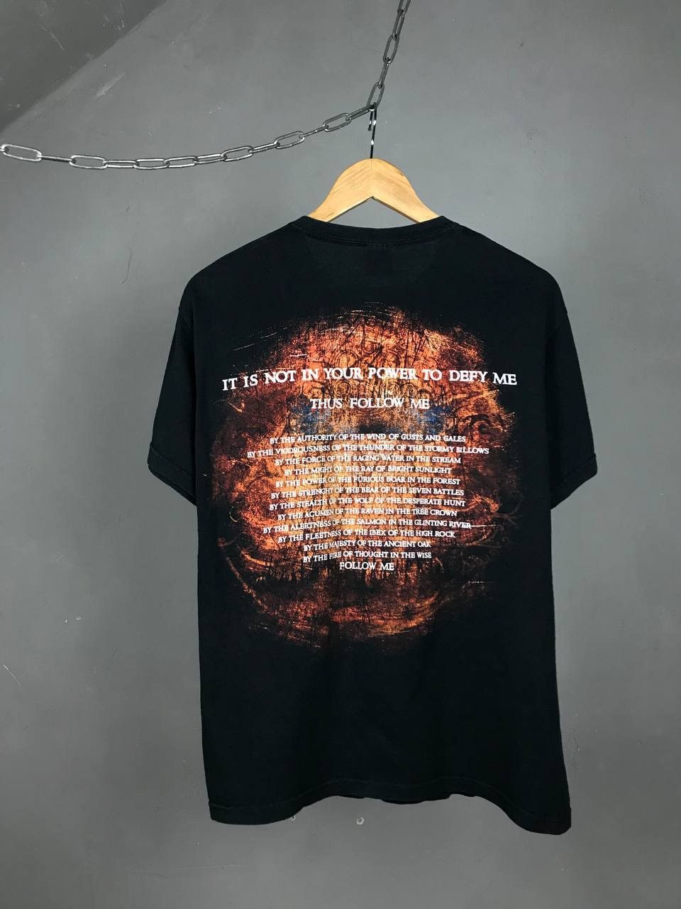 Band Tees × Vintage Eluveitie vintage rock band overprinted metal tee Size US M / EU 48-50 / 2 - 5 Thumbnail