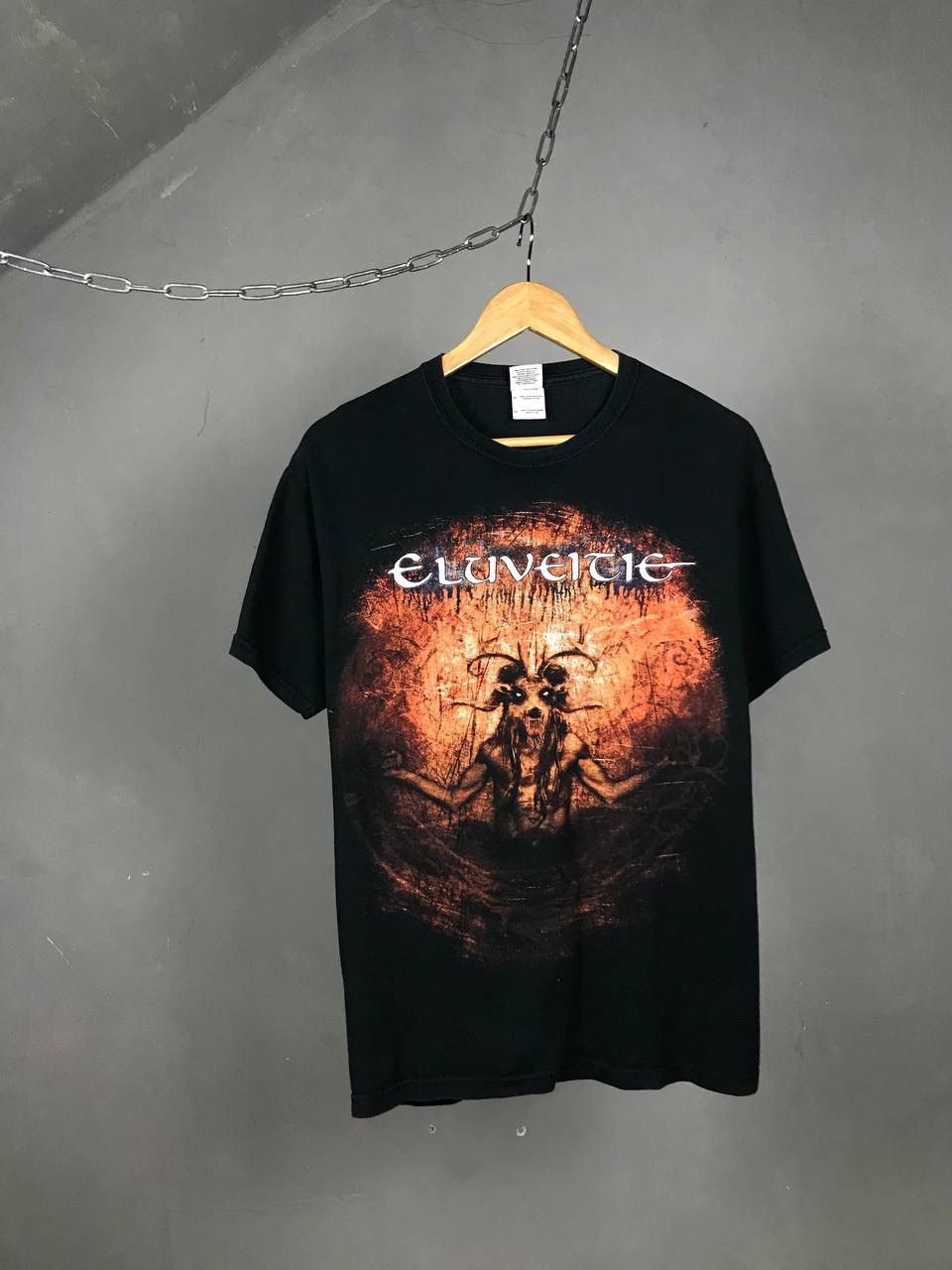 Band Tees × Vintage Eluveitie vintage rock band overprinted metal tee Size US M / EU 48-50 / 2 - 1 Thumbnail